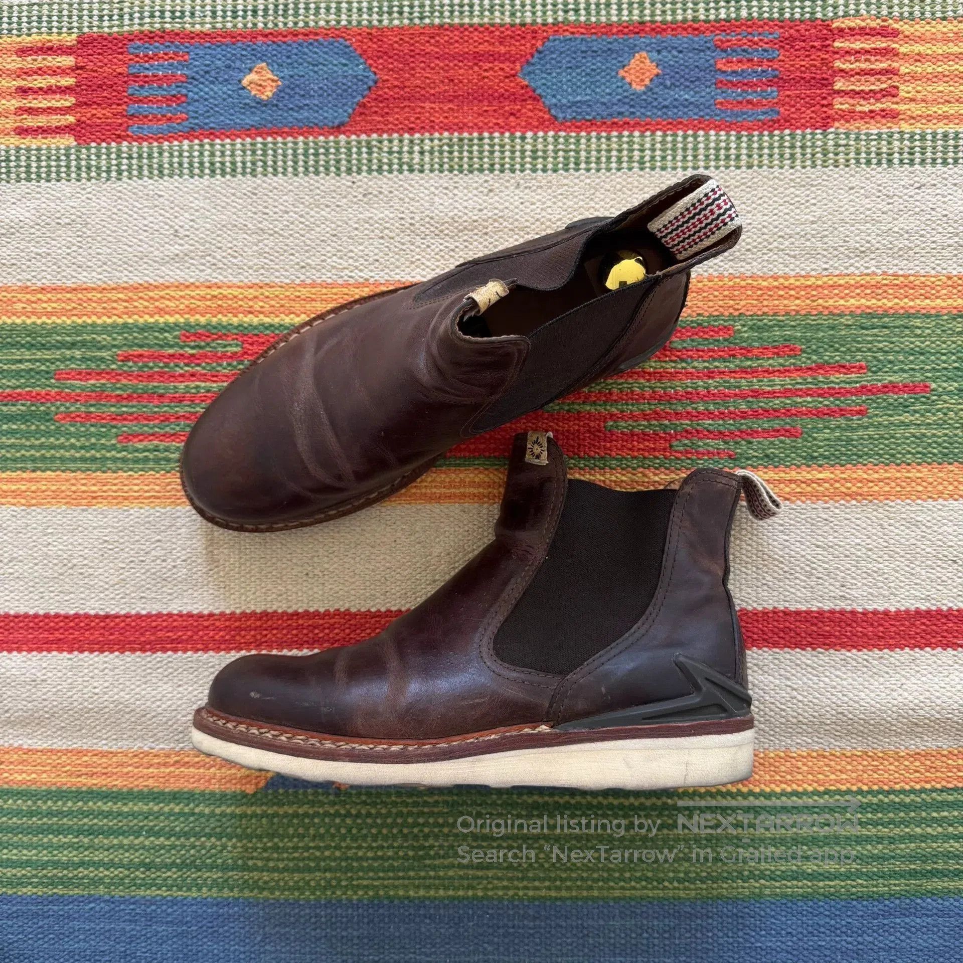 Visvim visvim gornergrat mid folk chelsea boots. Size US 10 / EU 43 - 4 Thumbnail