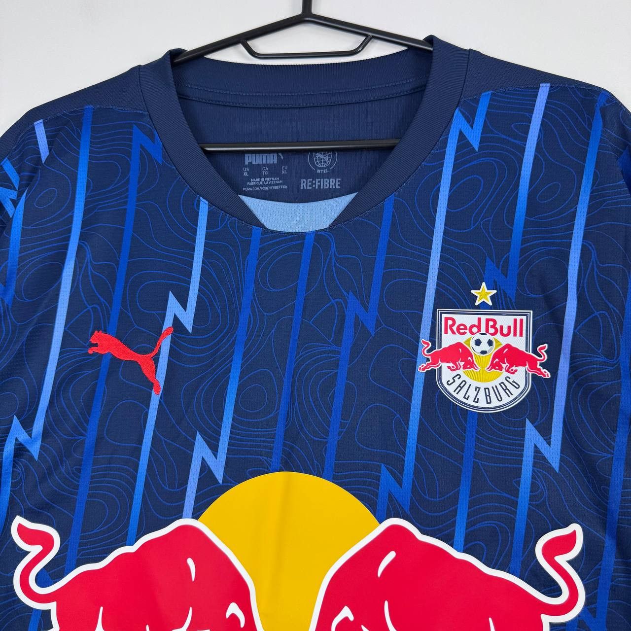 Puma Red Bull Salzburg Puma Home Shirt Blue Mens Size XL Size US XL / EU 56 / 4 - 2 Thumbnail