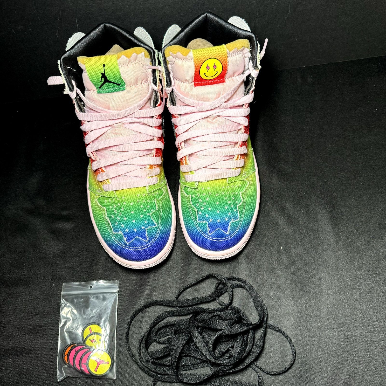 Size Balvin x Air Jordan Retro High Colores Y Vibras