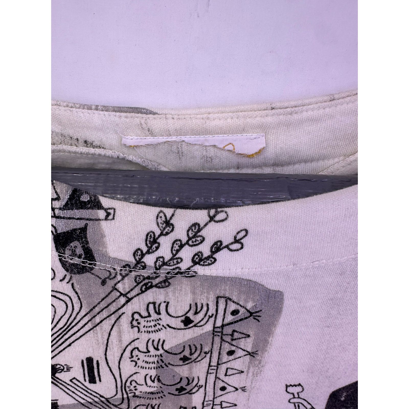 & Other Stories Vintage Tribal Native Pattern Design Tshirt Size L/XL Size XL / US 12-14 / IT 48-50 - 6 Thumbnail