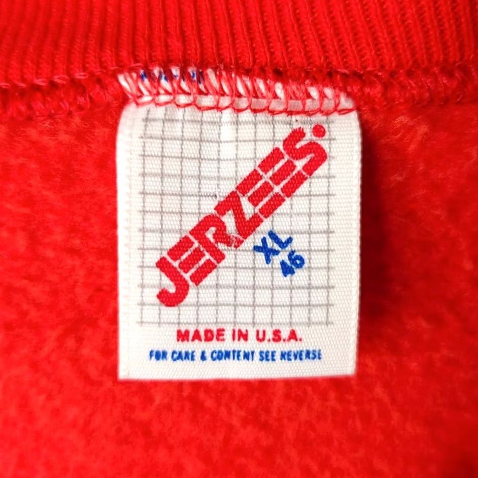 Jerzees VINTAGE Jerzees Sweatshirt Mens Size M Red 80s Wiener King Made In USA Car Size US M / EU 48-50 / 2 - 6 Thumbnail