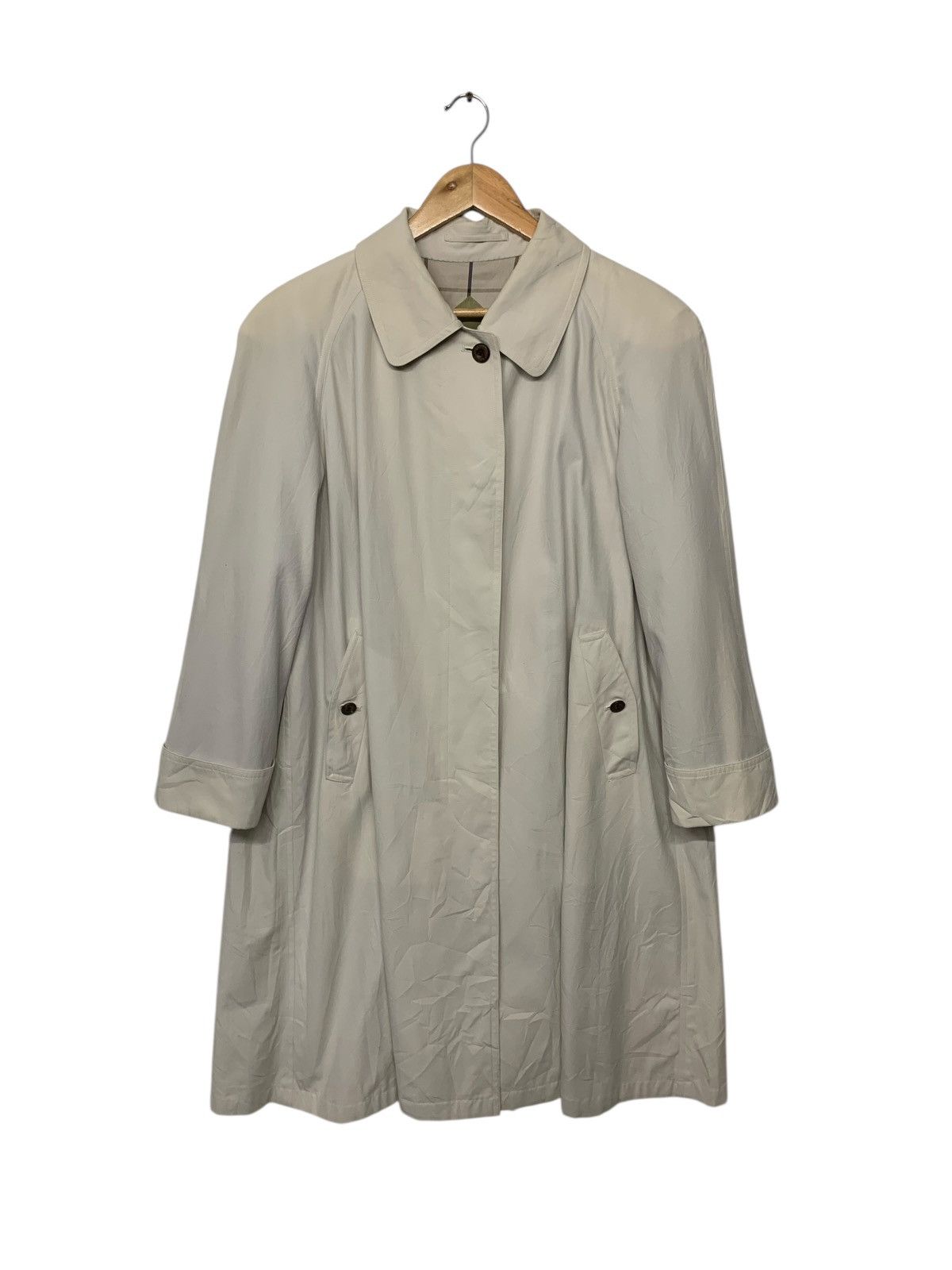 Burberry Vintage 90's Burberry's London Button Ups Long Jacket Size US L / EU 52-54 / 3 - 1 Thumbnail