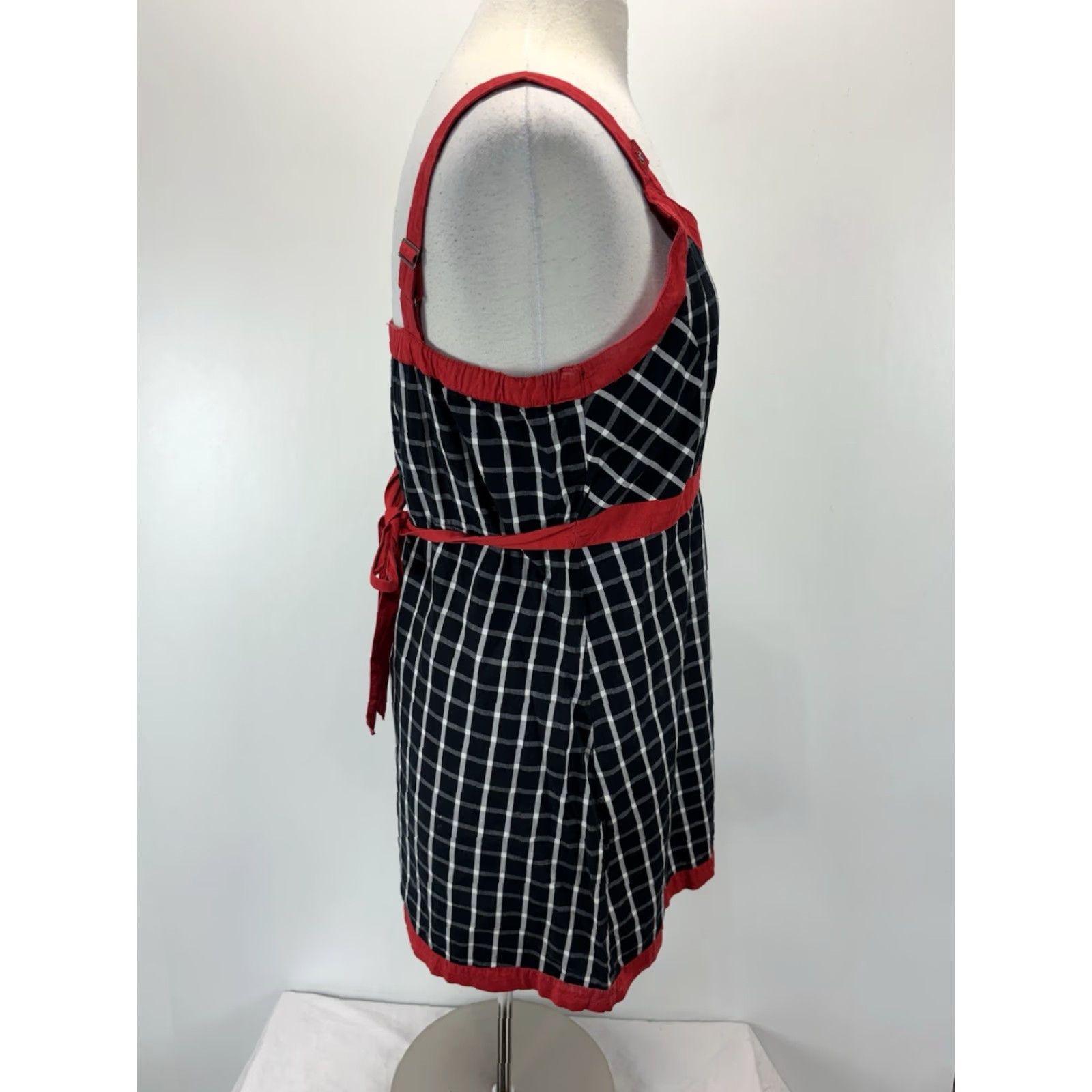 Vintage VINTAGE Columbia University Georgia Dress Women's Large Sleeveless Casual A-Line Cotton Black White UGA University Size L / US 10 / IT 46 - 4 Thumbnail