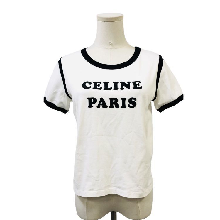 Celine Celine Logo Print Short Sleeve T-Shirt Size S Size S / US 4 / IT 40 - 1 Thumbnail