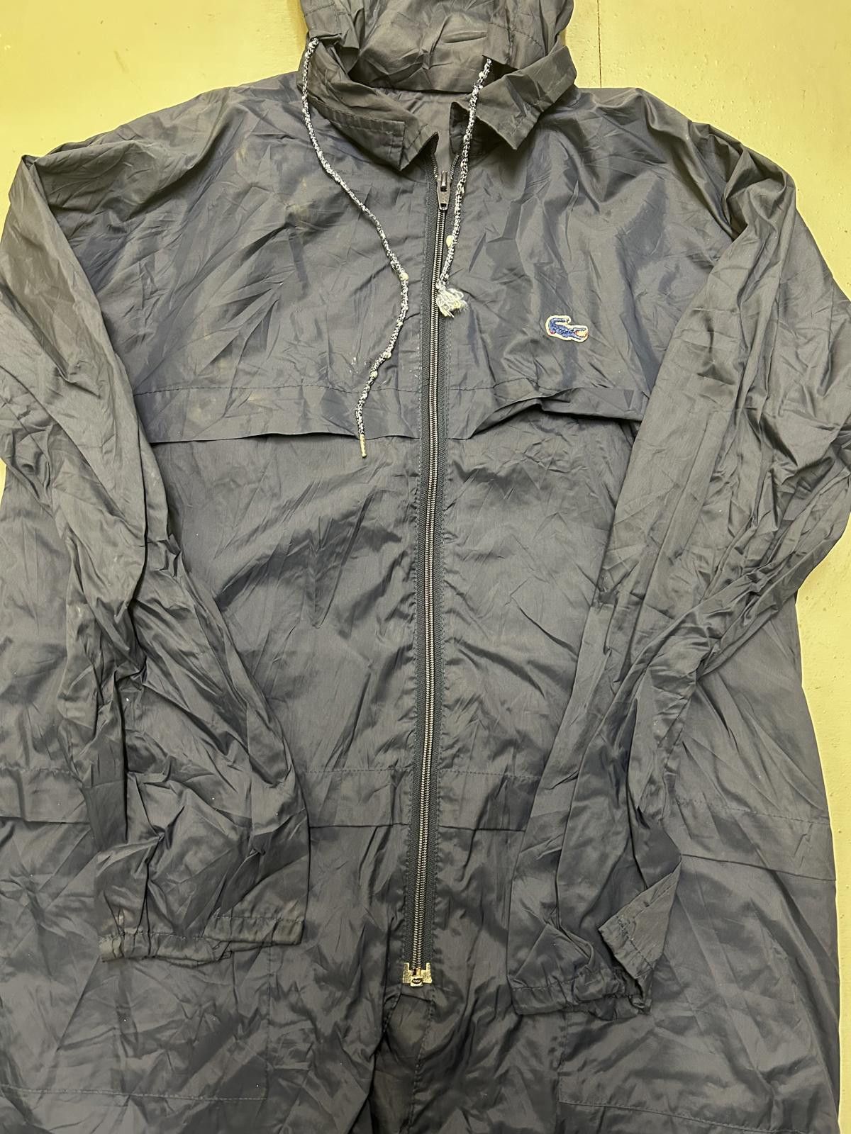 Lacoste Lacoste Lightweight Waterproof Jacket - Navy Size US L / EU 52-54 / 3 - 4 Thumbnail