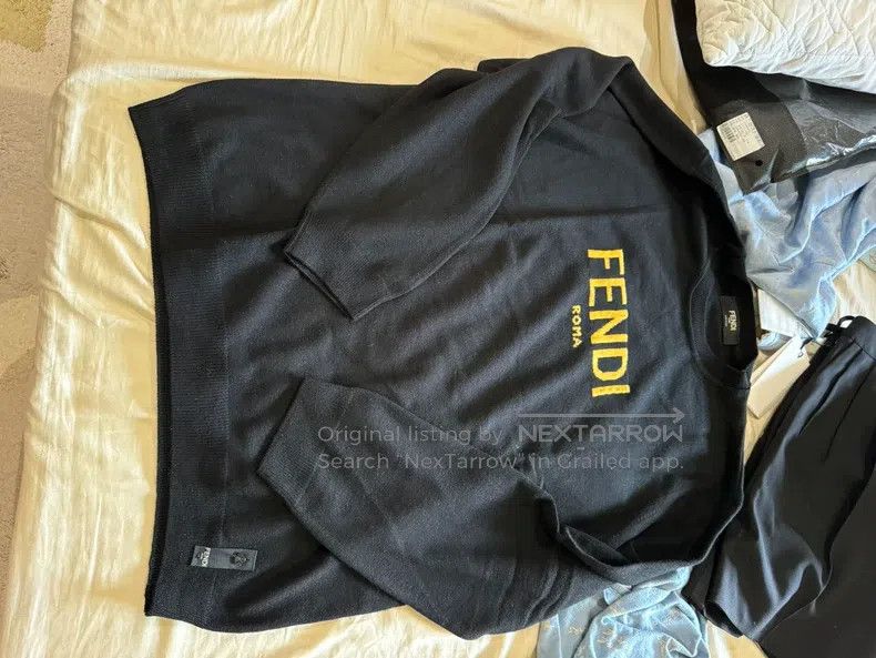 Fendi Fendi Pure Cashmere Sweater Size US L / EU 52-54 / 3 - 9 Thumbnail