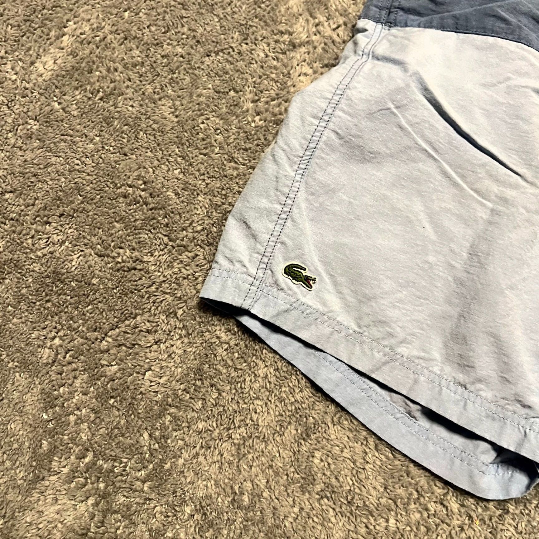 Lacoste Lacoste Swim Trunks Shorts Mens Large Blue Performance Size US 33 - 2 Thumbnail