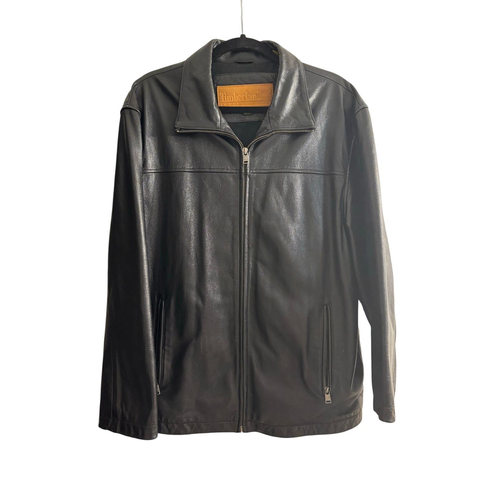 Timberland Vintage 2001 Timberland Leather Jacket Size US M / EU 48-50 / 2 - 1 Thumbnail