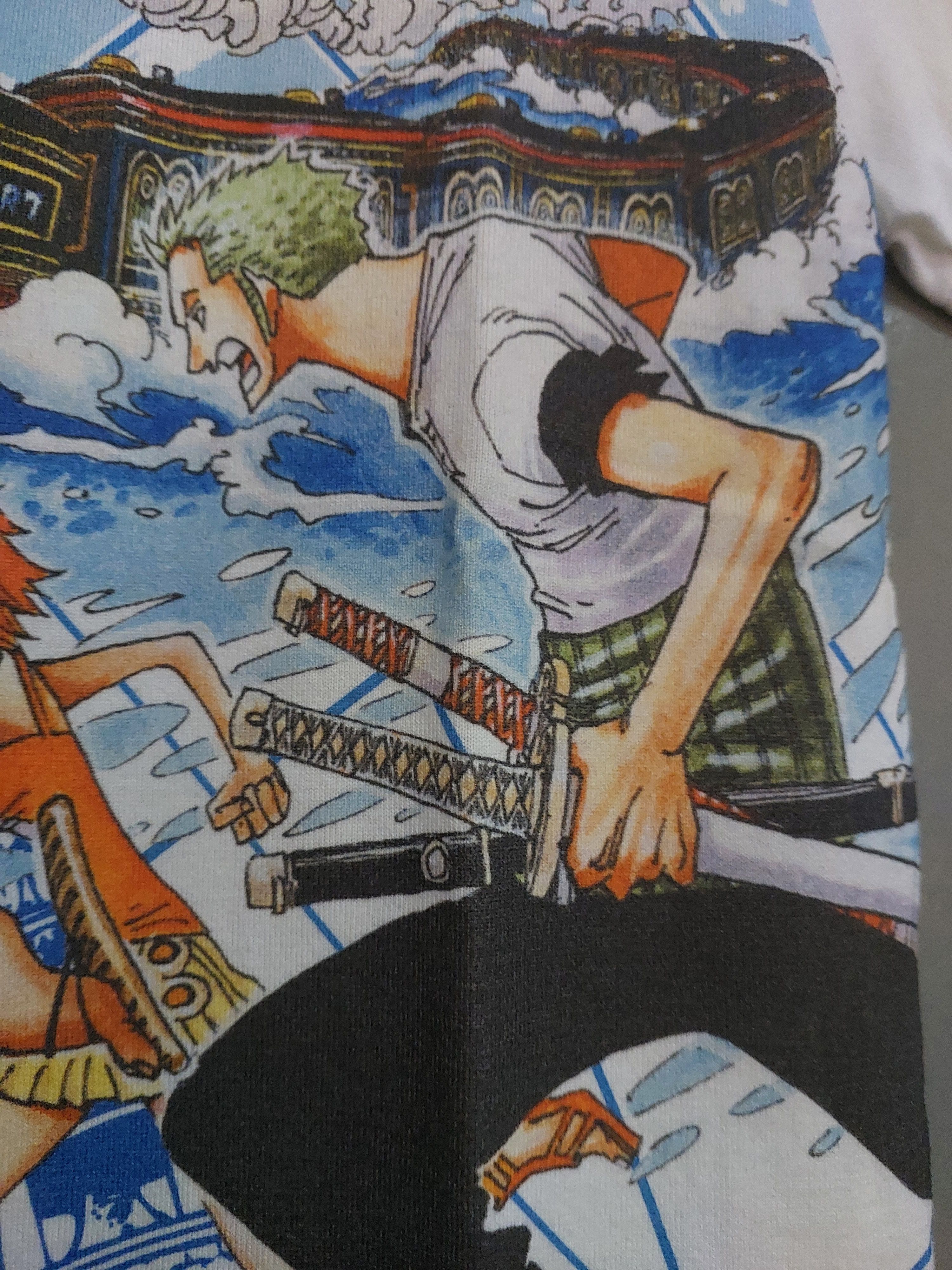 Anime × Japanese Brand × Vintage VINTAGE ONE PIECE ANIME WEEKLY JUMP TSHIRT Size US XS / EU 42 / 0 - 4 Thumbnail
