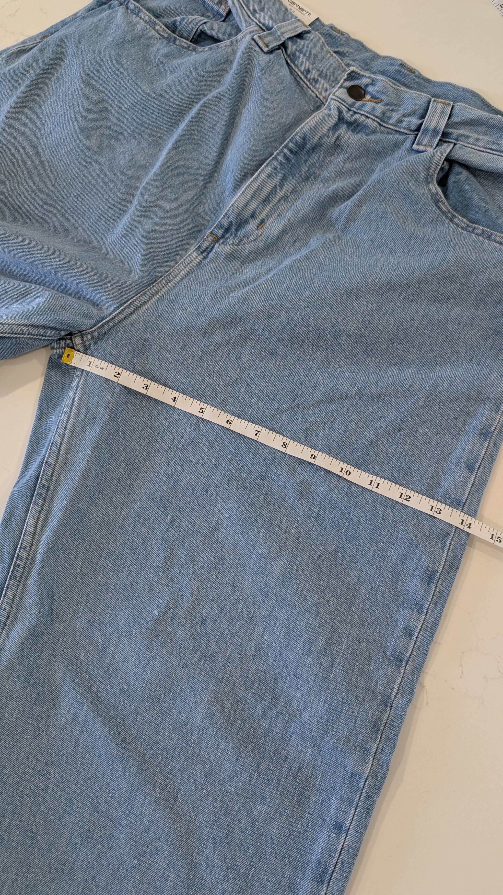 Carhartt Wip Carhartt WIP Brandon Pant NWT L Light Blue Stone Size US 37 - 8 Thumbnail