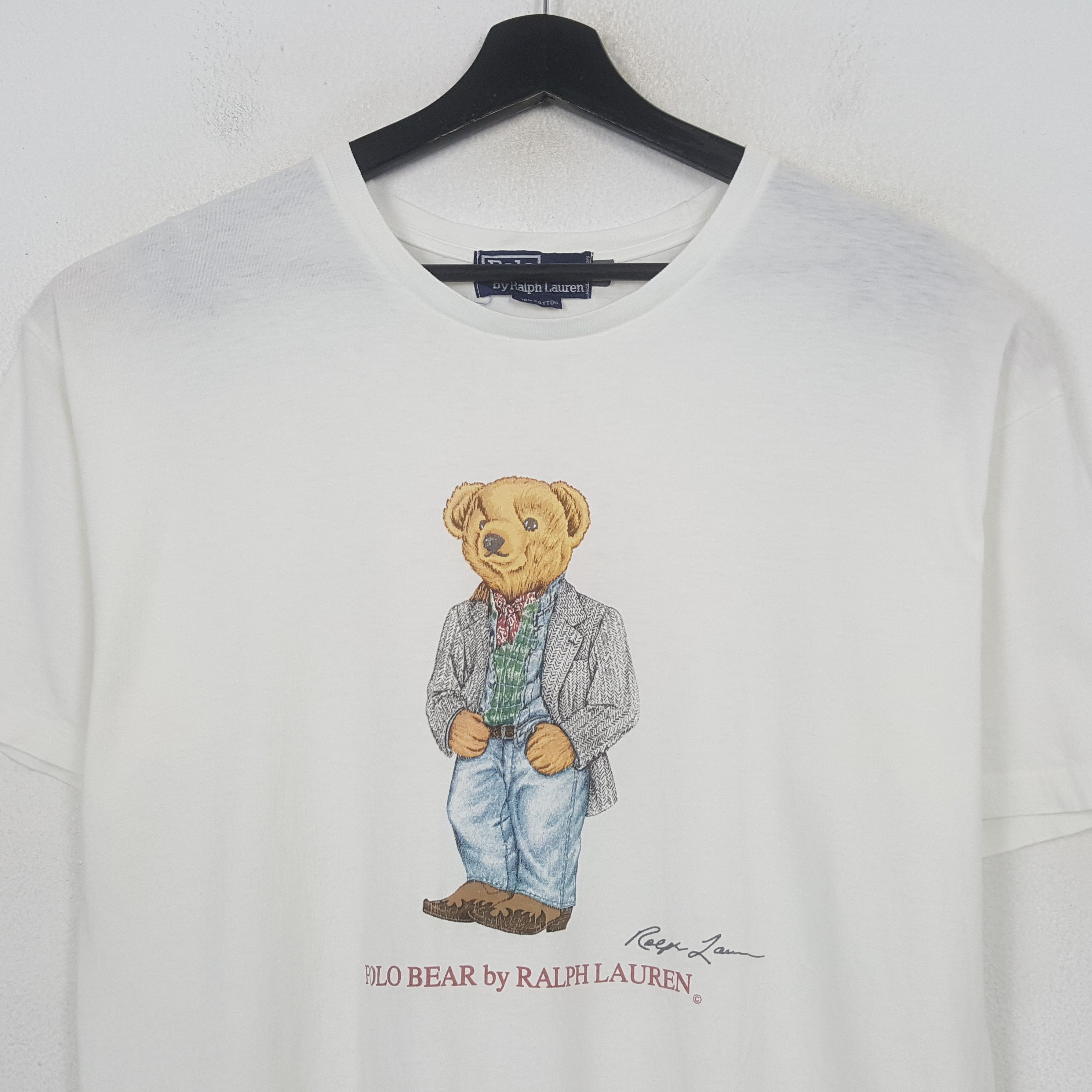 Polo Ralph Lauren Polo Bear Ralph Lauren Fashion Brand Tshirt C294N80 Size US M / EU 48-50 / 2 - 2 Thumbnail