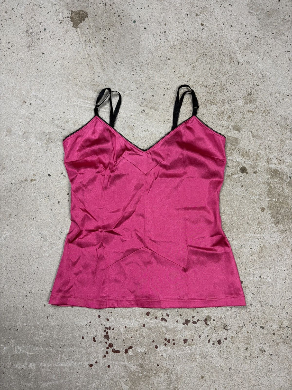Dolce & Gabbana Vintage Y2K Dolce & Gabbana Fuchsia Cami Top Bustier Corset Size M / US 6-8 / IT 42-44 - 1 Thumbnail