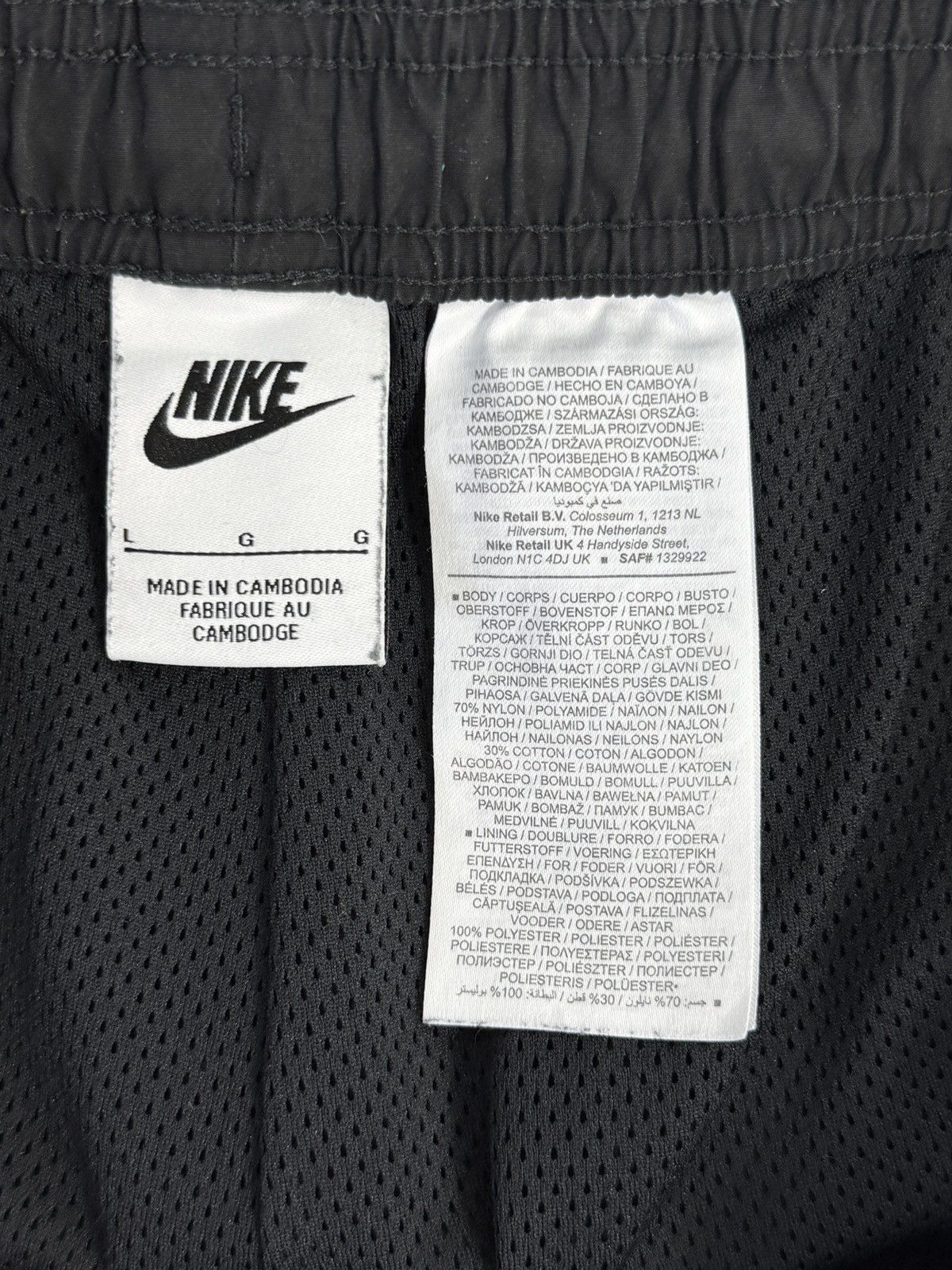 Nike × Stussy LOGO PRINT SHORTS Size US 34 / EU 50 - 3 Thumbnail