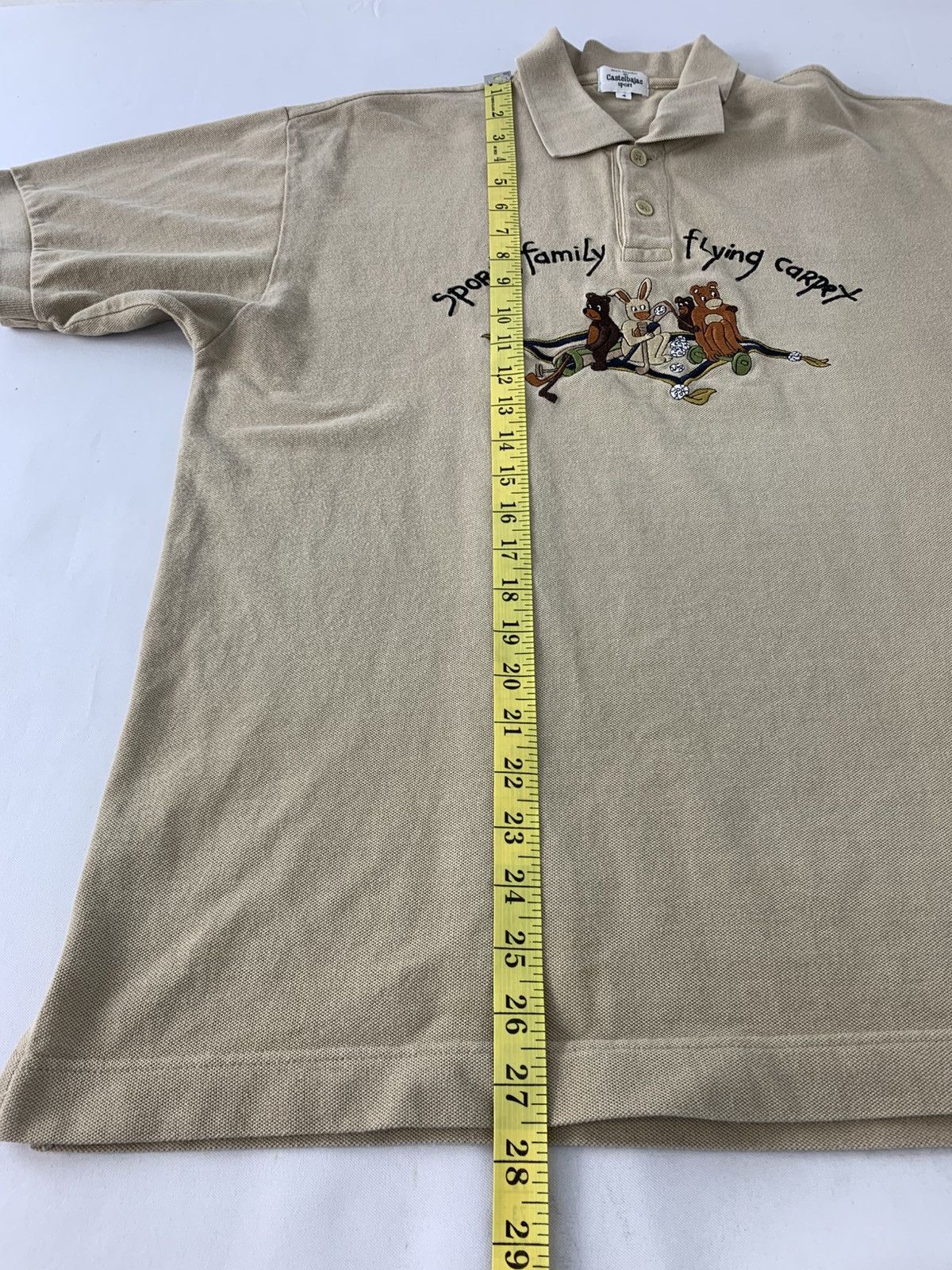 Jean Charles De Castelbajac Jean Charles de Castelbajac Sport Flying Carpet Polo Tee Size US L / EU 52-54 / 3 - 11 Thumbnail