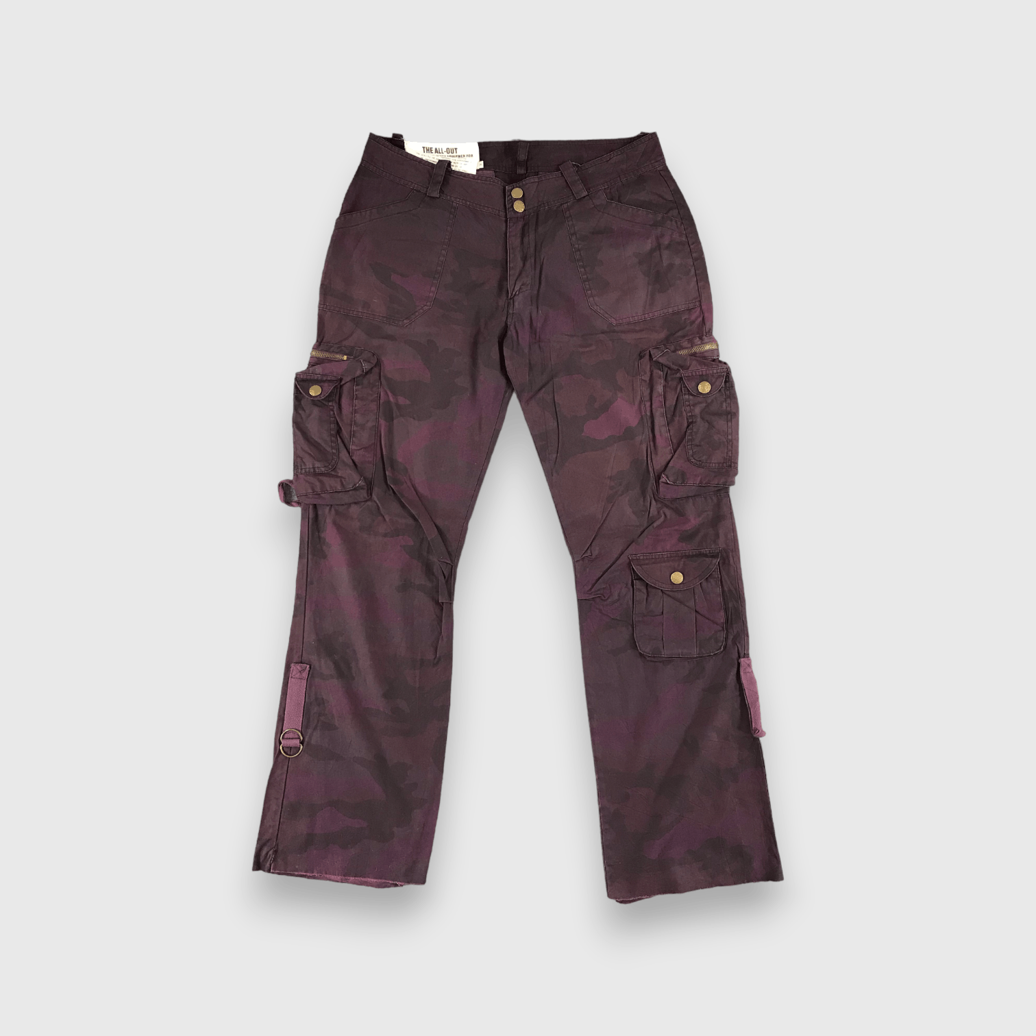 Japanese Brand The All Out Multipocket Camo Bondage Cargo Pant -J238 Size US 34 / EU 50 - 1 Thumbnail