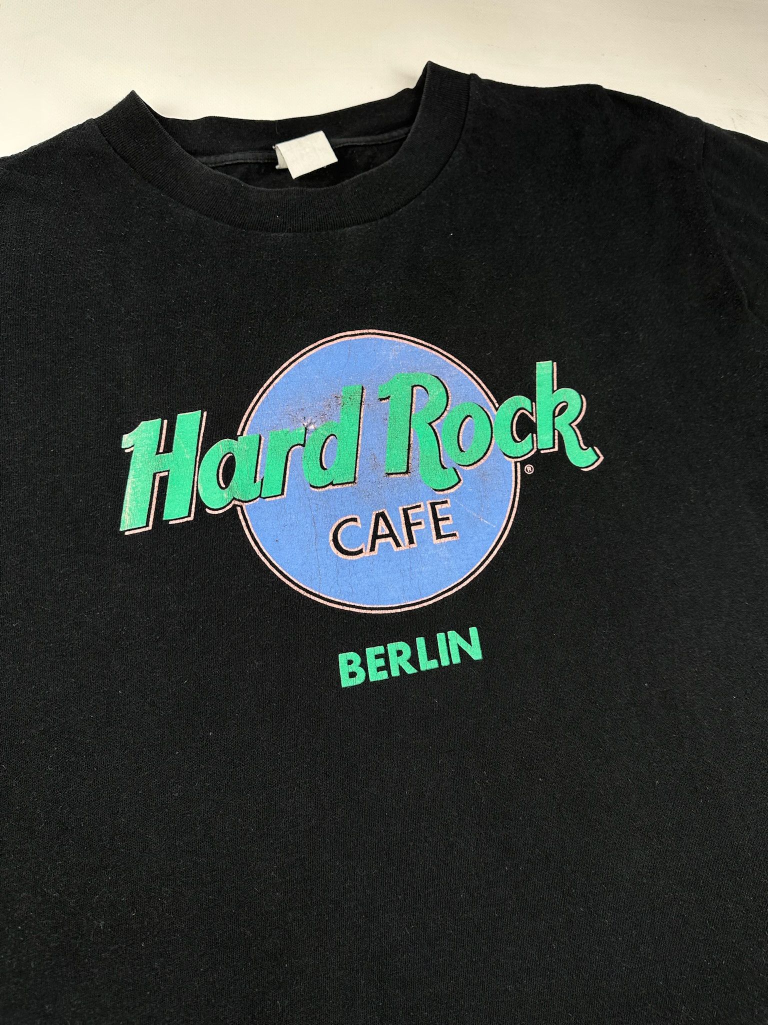 Hard Rock Cafe Hard Rock Cafe Berlin Vintage Tee techno T-Shirt Size US L / EU 52-54 / 3 - 2 Thumbnail