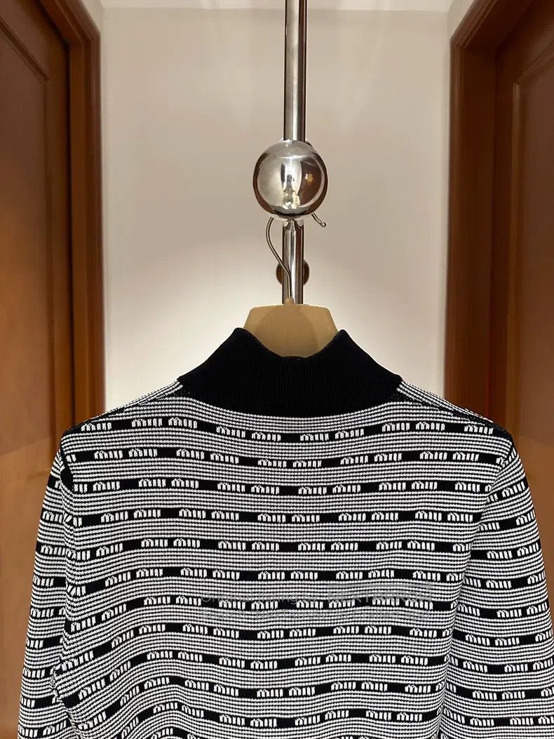 Miu Miu Miu Miu 42 Knitted coat Size L / US 10 / IT 46 - 7 Thumbnail