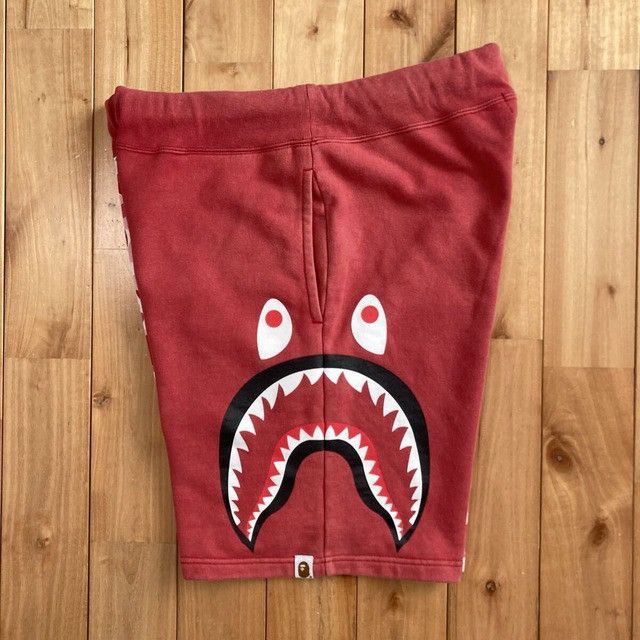 Bape BAPE Side Shark sweat shorts ABC CAMO PINK APE ★size M Size US 32 / EU 48 - 4 Thumbnail