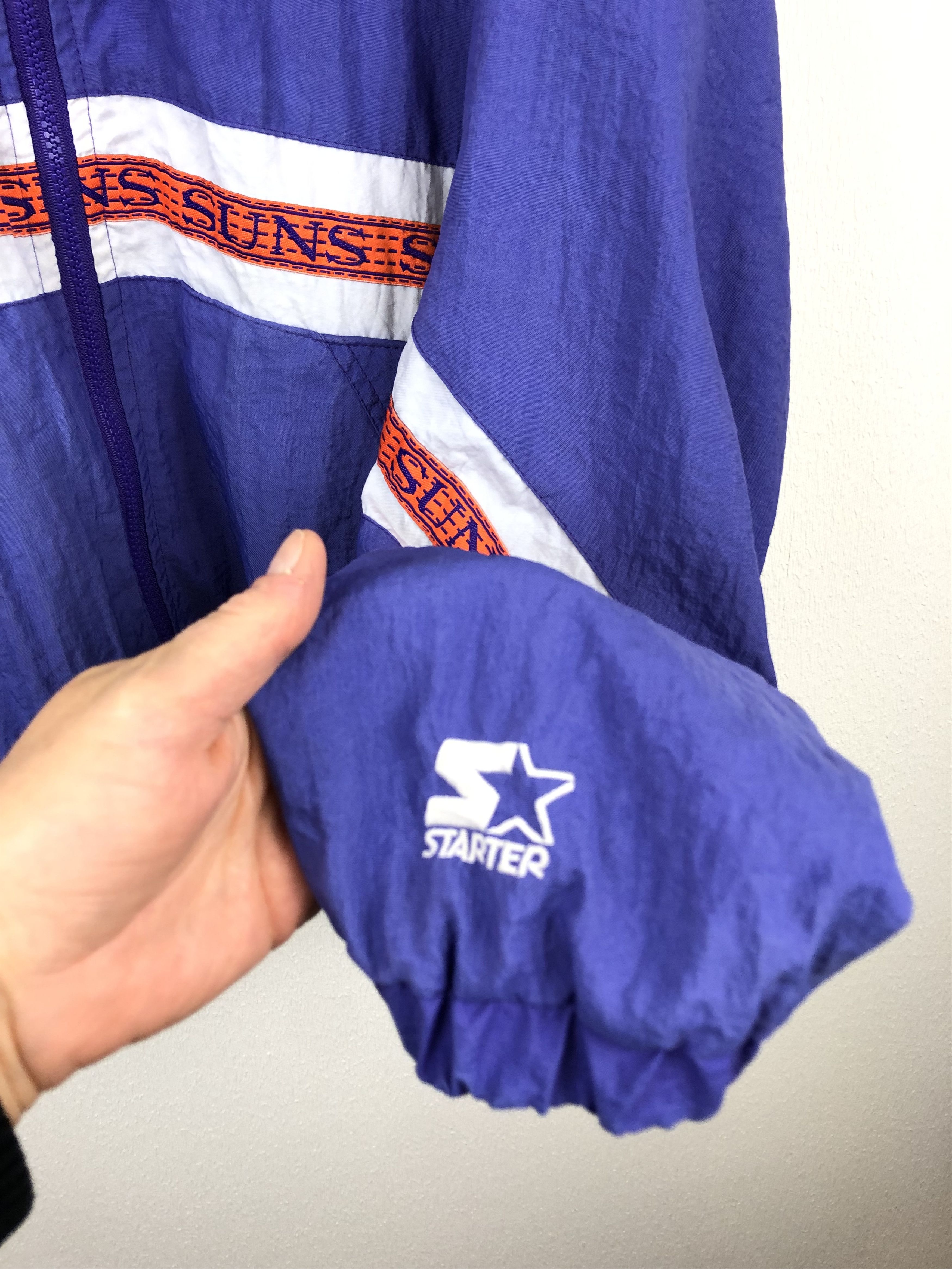 NBA × Starter × Vintage Vintage Starter Phoenix Suns Jacket NBA Rare Hype Size US M / EU 48-50 / 2 - 9 Thumbnail