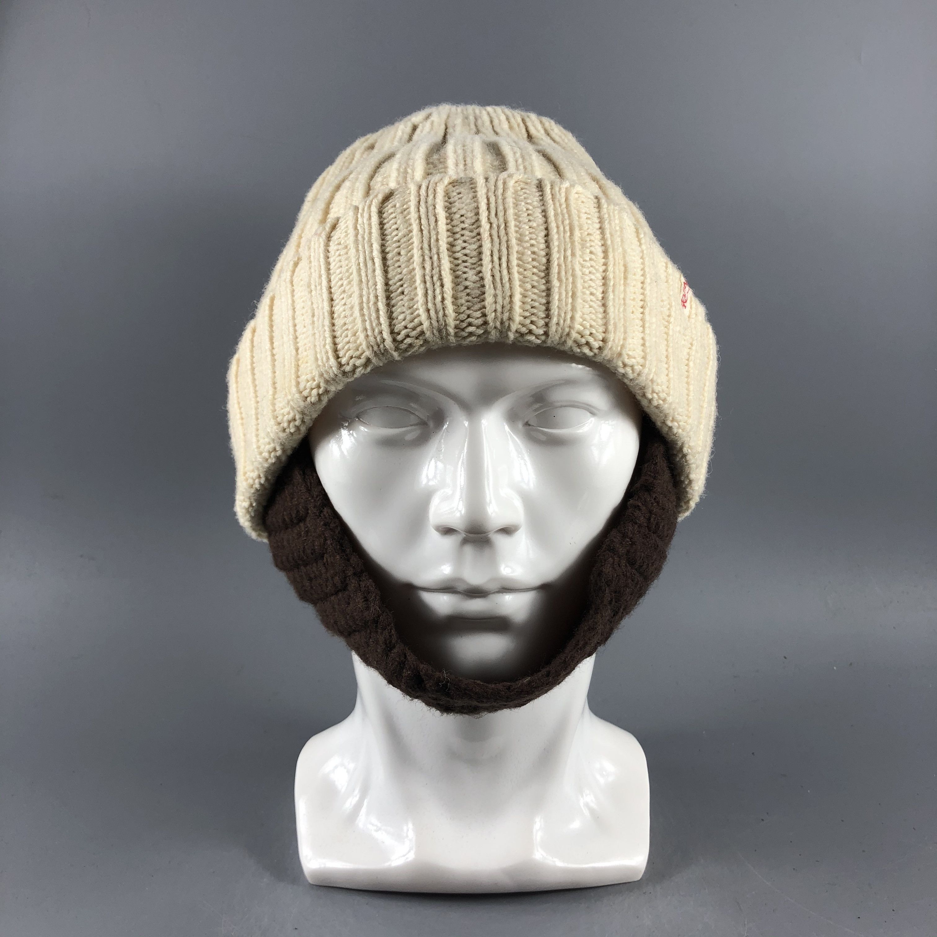 Beams Plus × Vintage Beams Plus Ribbed Beanie Snow Hat Snow Cap -D205 Size ONE SIZE - 9 Thumbnail