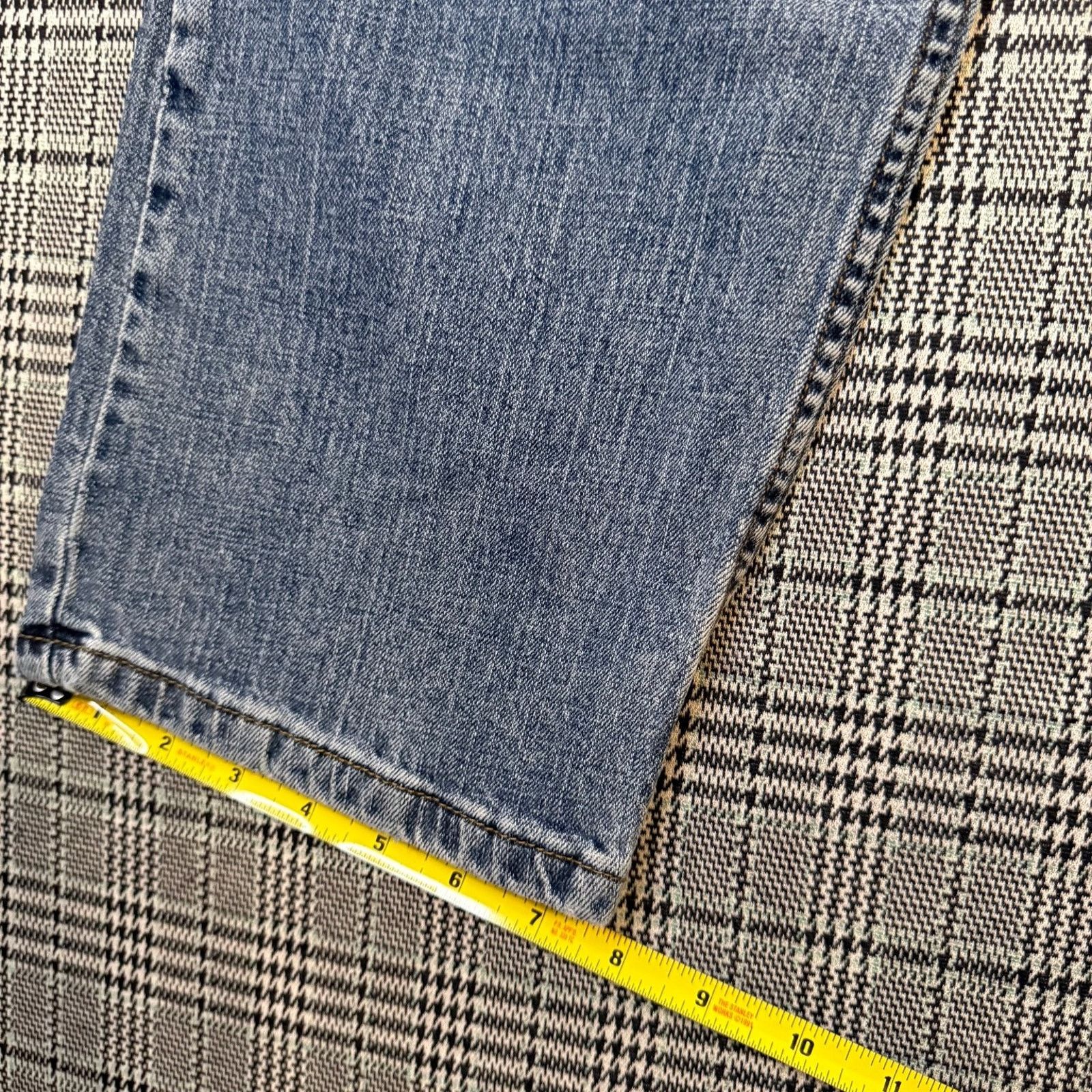 Lee Lee Men's Jeans Blue Denim Regular Fit Straight Leg Size 32 Size US 32 / EU 48 - 5 Thumbnail