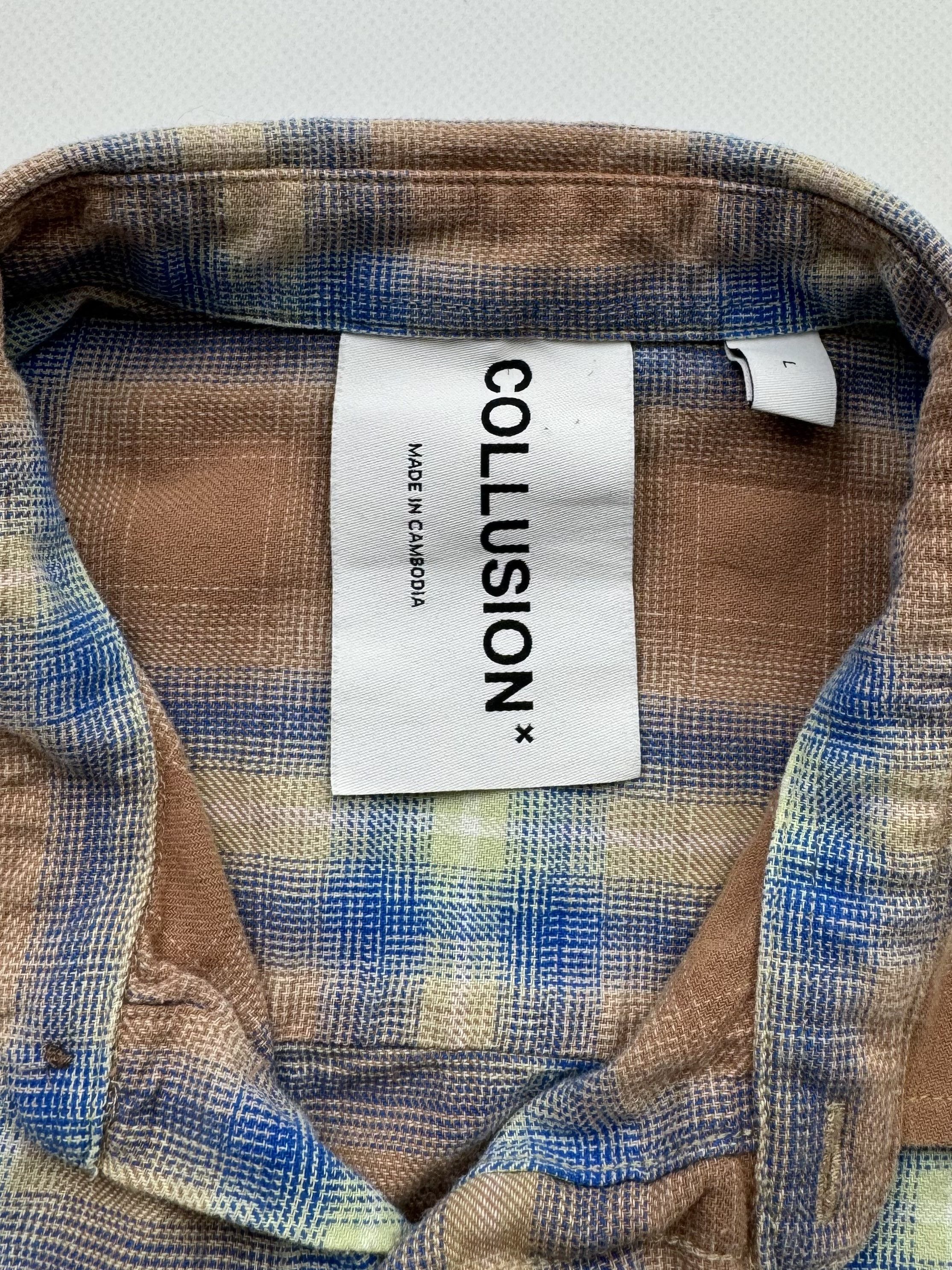 Flannel Collusion Flannel Shirt B276(V467)E2 Size US L / EU 52-54 / 3 - 4 Thumbnail