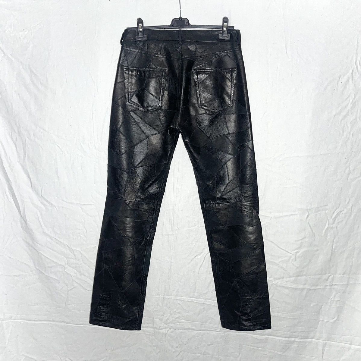 Balenciaga Balenciaga fall18 patchwork leather pants Size US 30 / EU 46 - 3 Thumbnail