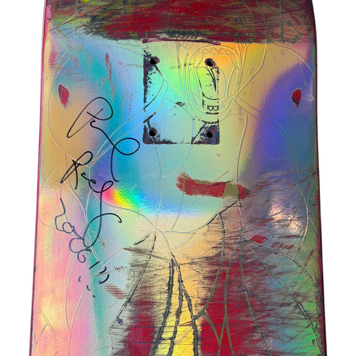 Primitive SIGNED Primitive Tiago Lemos Holo Gorilla PRod Skate Deck OG Size ONE SIZE - 2 Thumbnail