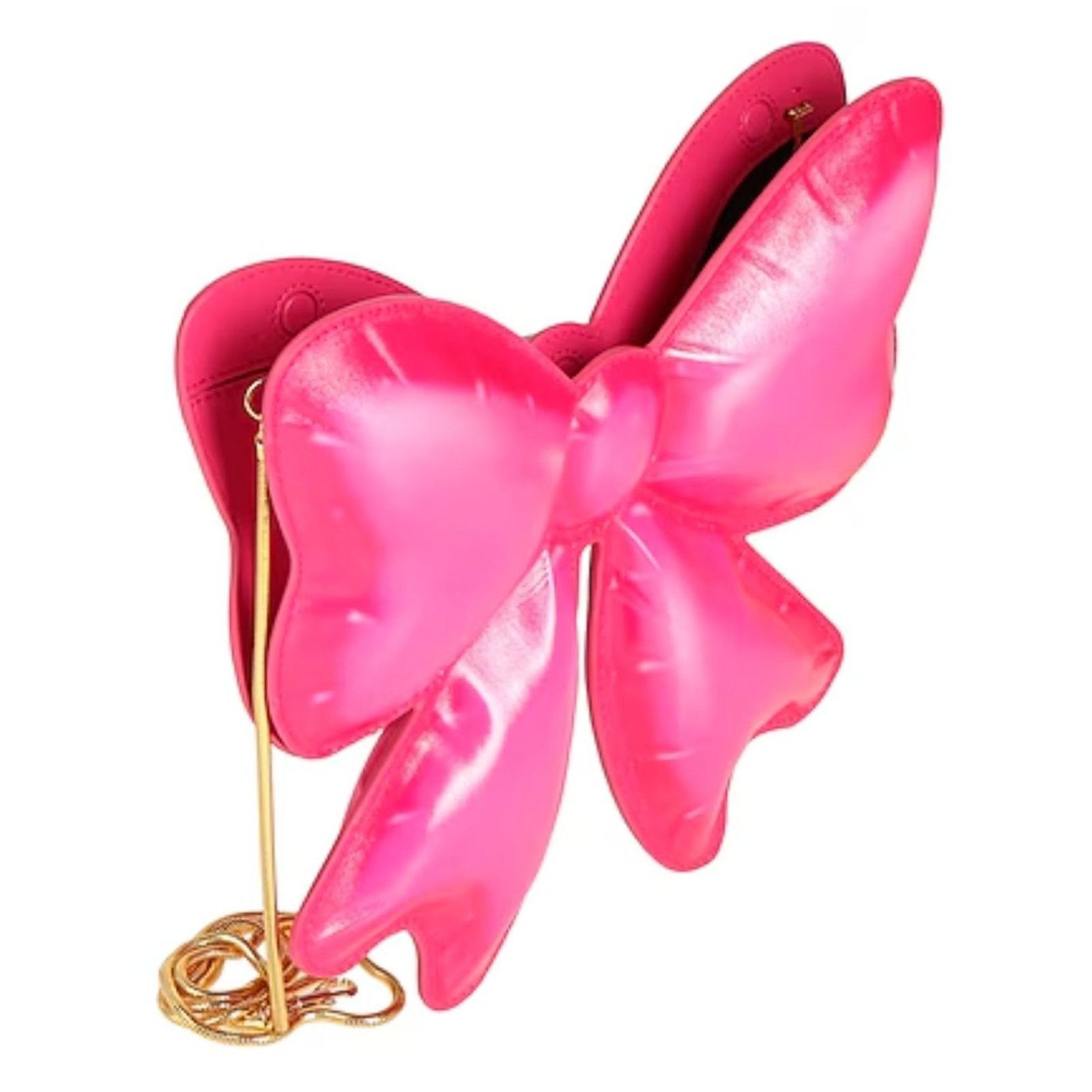 Moschino SS23 Moschino Couture Jeremy Scott Ribbon Patent Leather Bag Size ONE SIZE - 3 Thumbnail