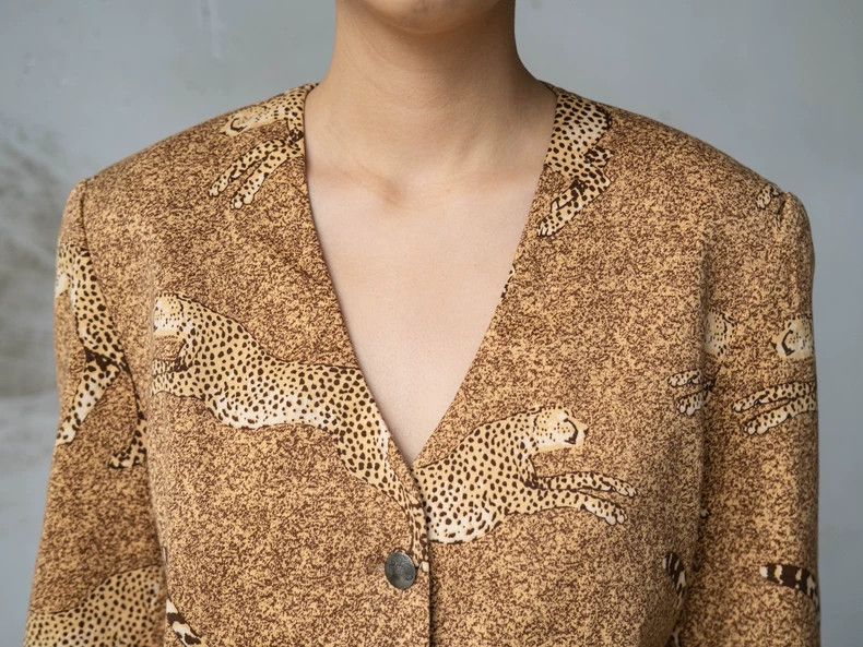 Kenzo KENZO Brown leopard coat vintage Size XS / US 0-2 / IT 36-38 - 7 Thumbnail