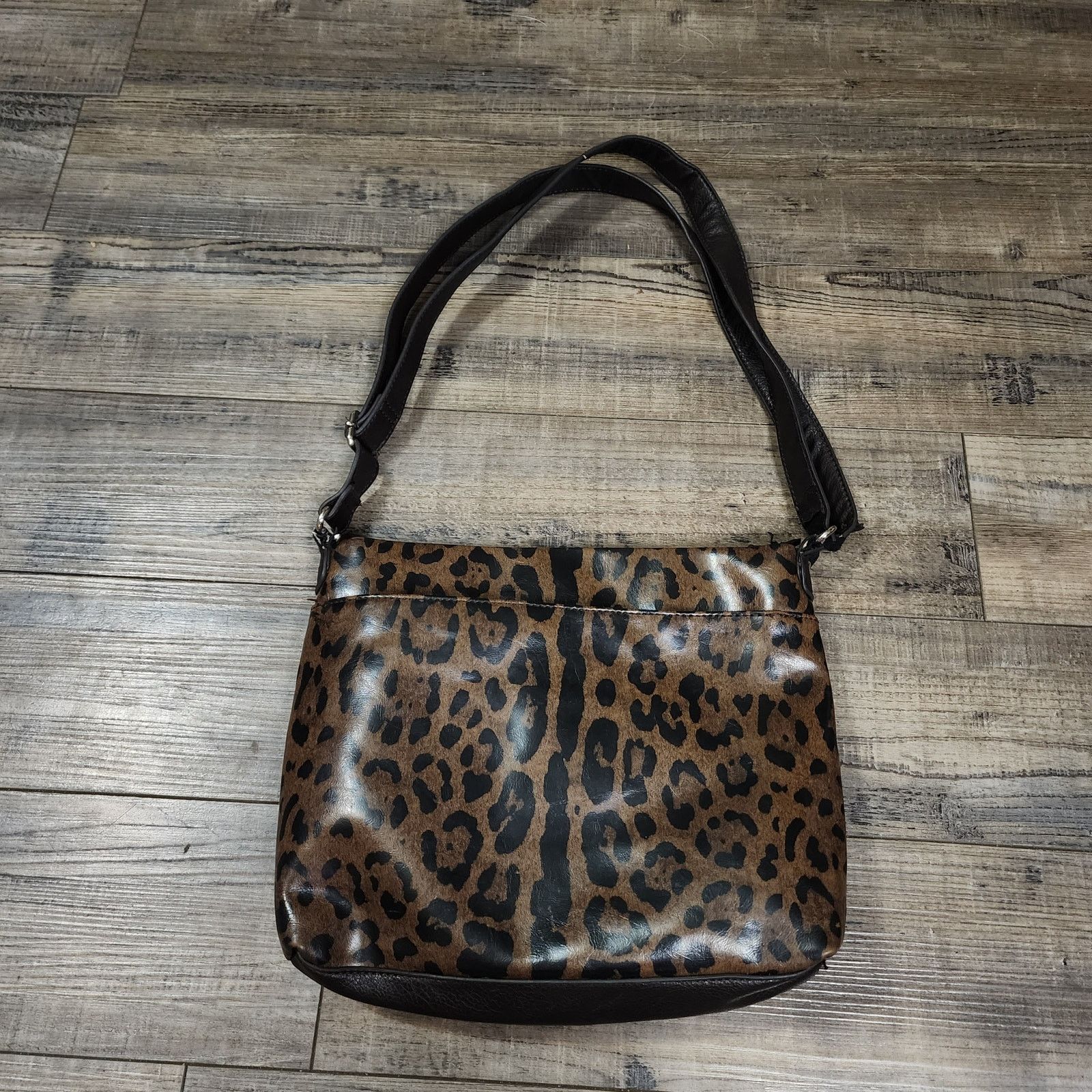 Relic Leopard print Relic purse handbag pockets good condition E Size ONE SIZE - 2 Thumbnail
