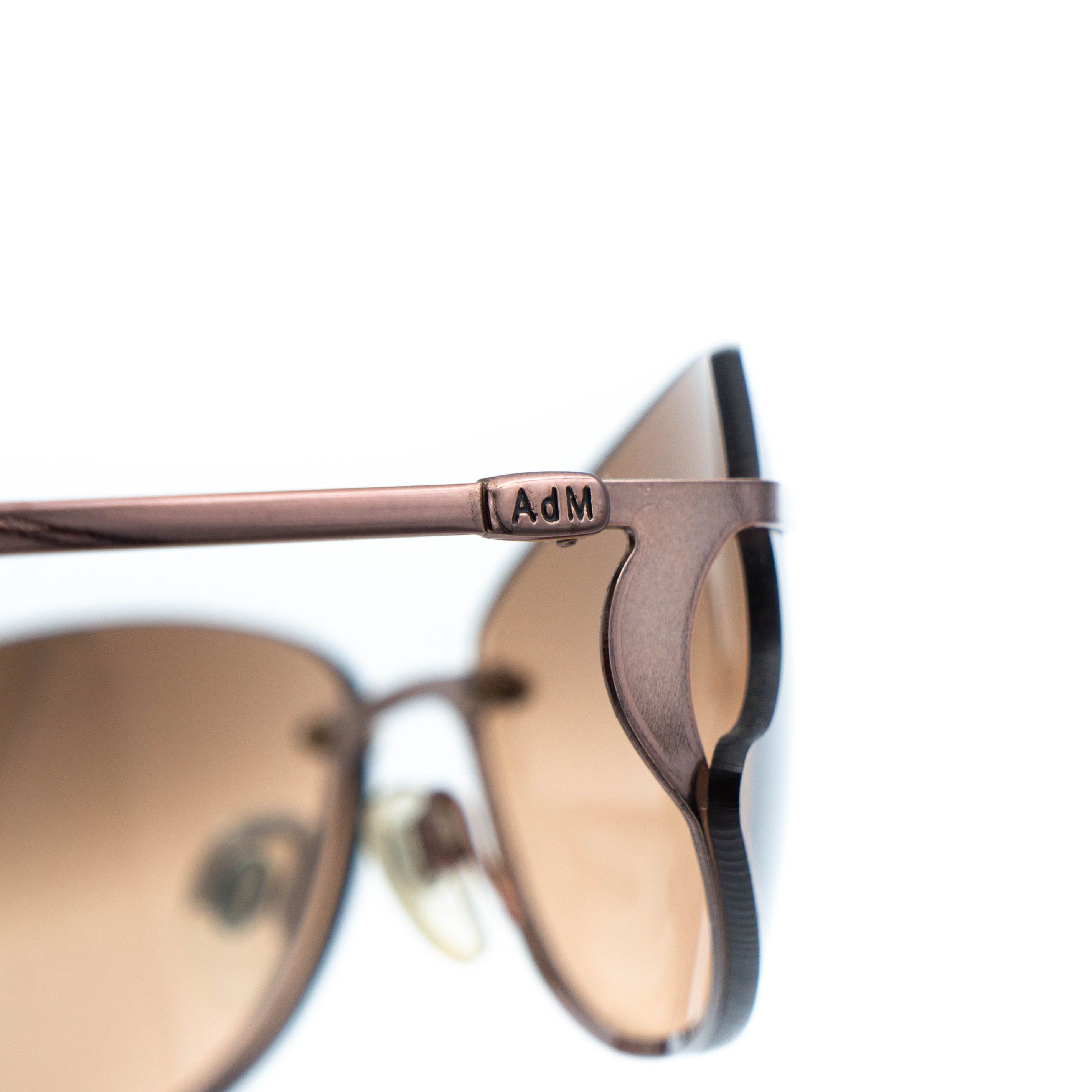 Safilo Armata Di Mare Adm S615 Rimless Brown Sunglasses Size ONE SIZE - 5 Thumbnail