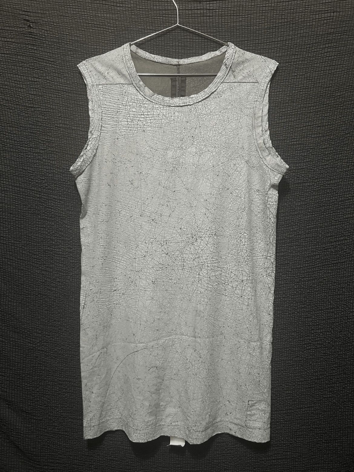 Rick Owens Rick Owens 09SS Mainline Crack Tank Top Size US XS / EU 42 / 0 - 1 Thumbnail