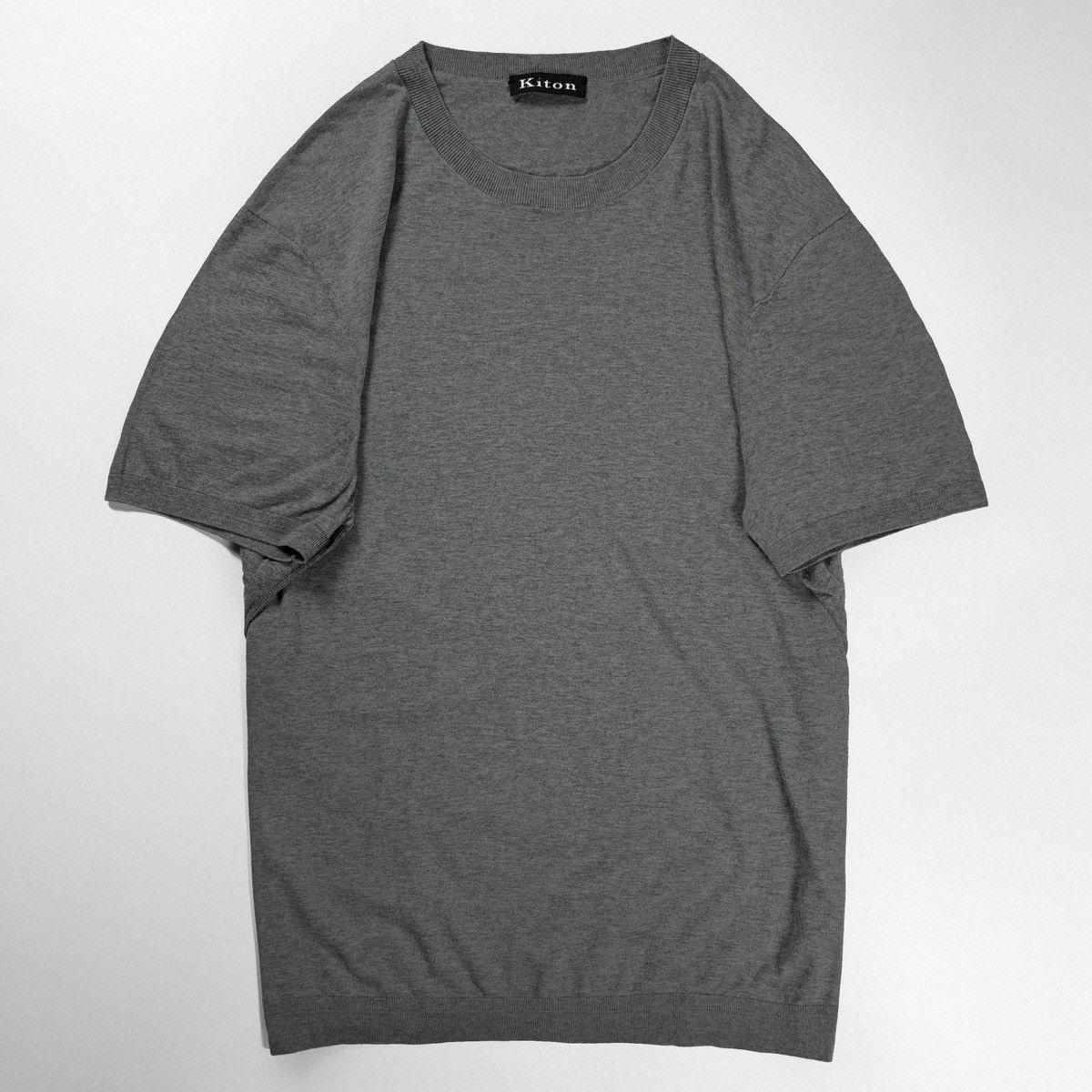 Kiton Kiton T-Shirt Grey Size US L / EU 52-54 / 3 - 1 Thumbnail