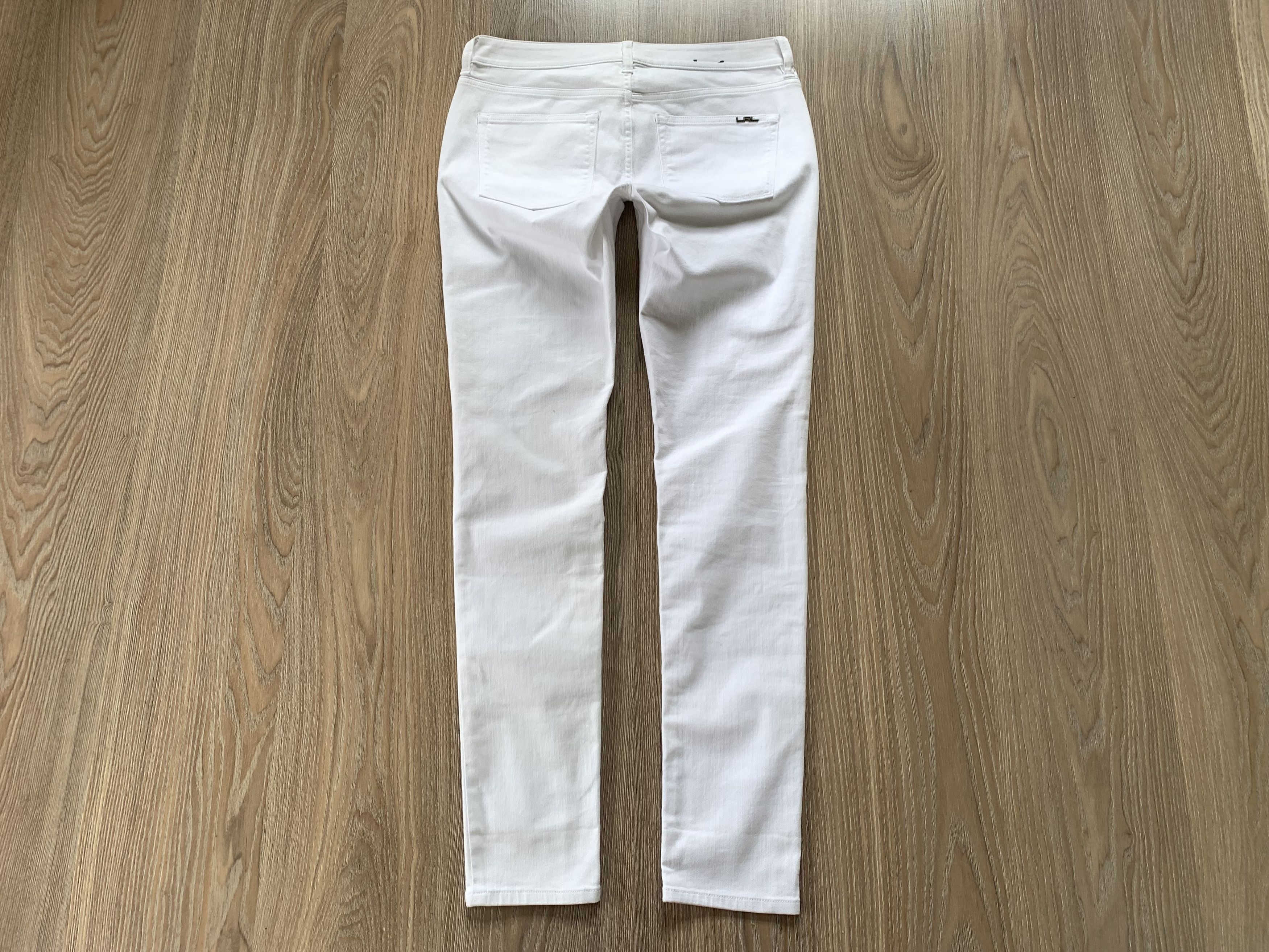 Lauren Ralph Lauren Lauren Ralph Lauren White Slim Jeans Size 31" - 3 Thumbnail