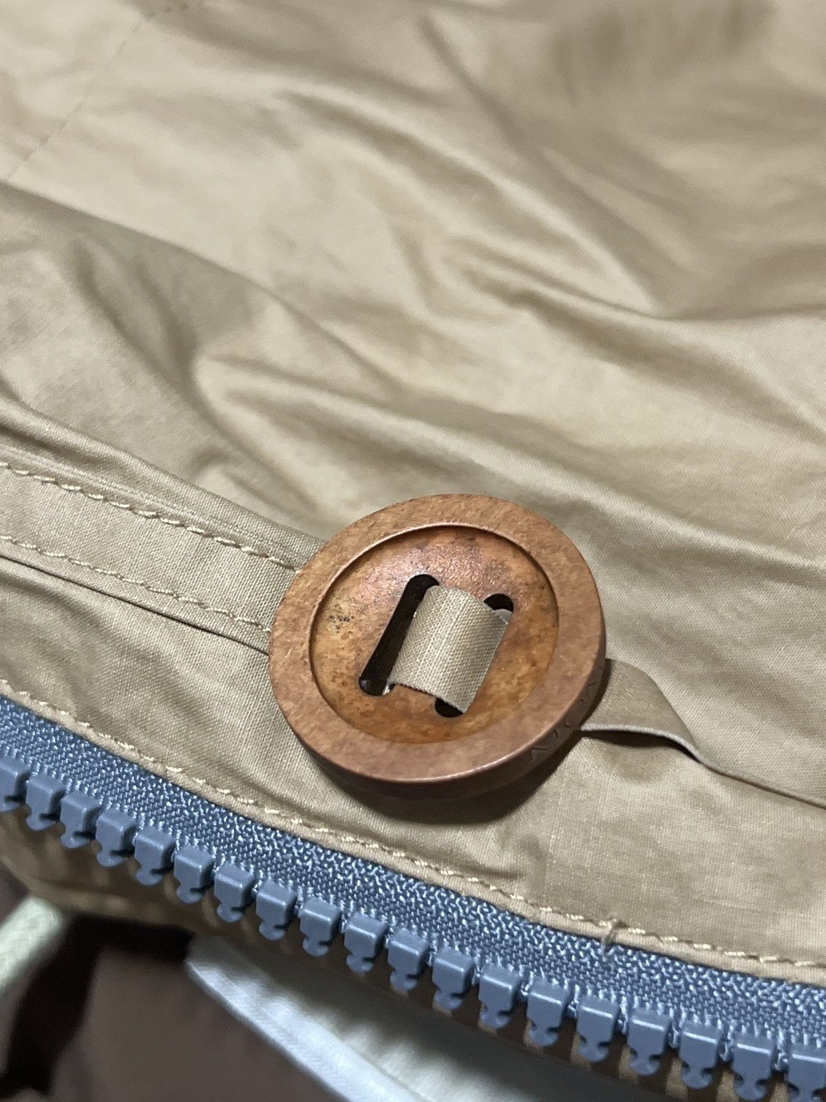 Moncler Grenoble Moncler Grenoble G32-003 Beige Wool Panel Parka Rare Vintage Size US M / EU 48-50 / 2 - 18 Thumbnail
