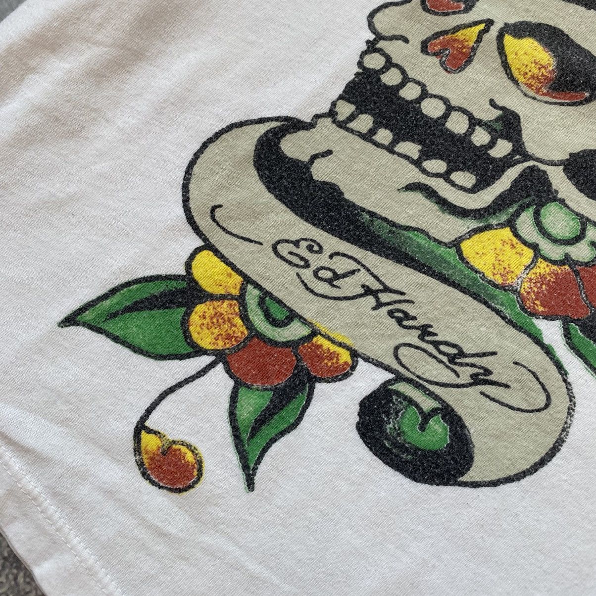 Ed Hardy Vintage Ed Hardy by Christian Audigier Big Logo y2k tee Size S / US 4 / IT 40 - 5 Thumbnail