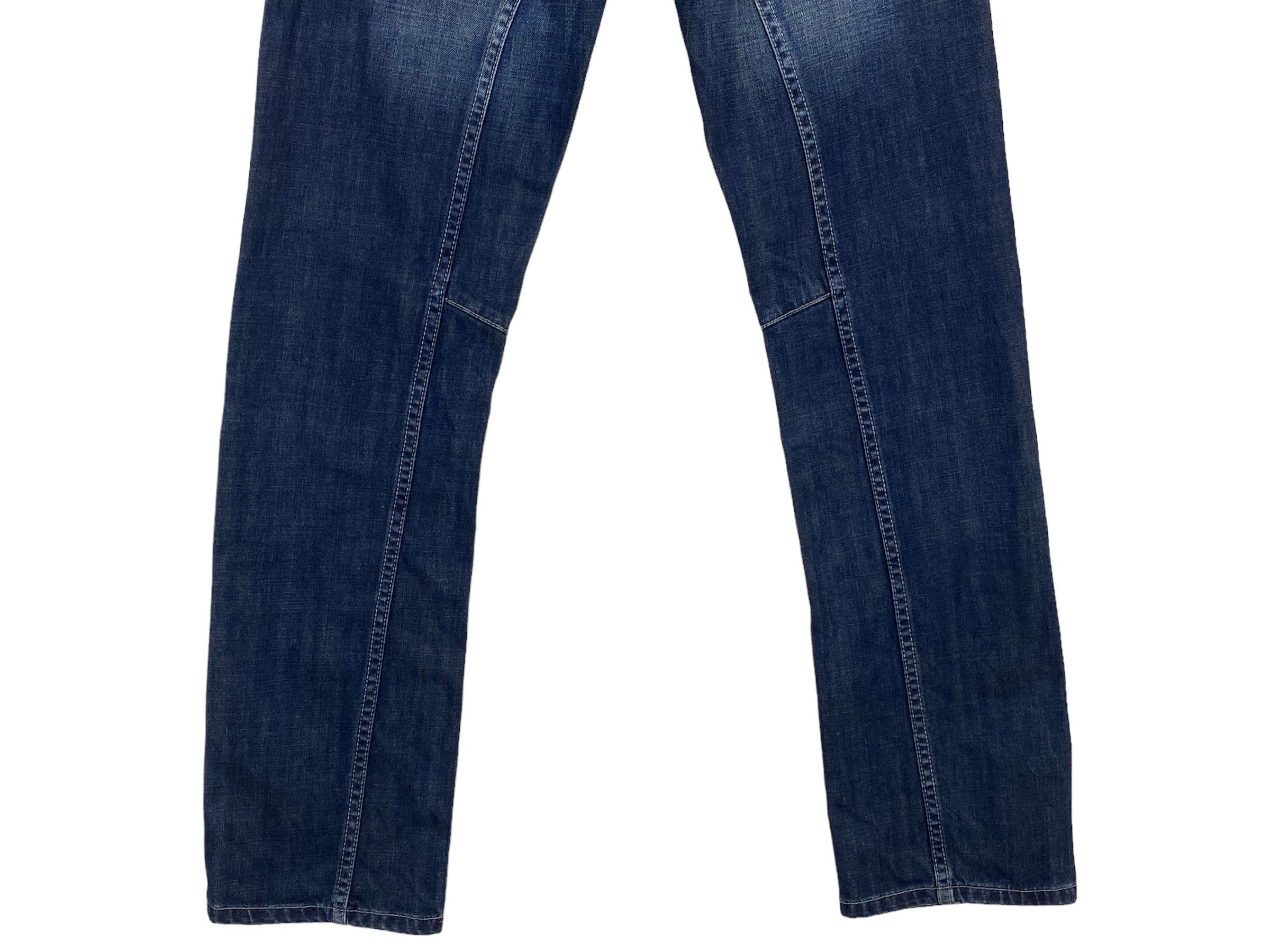 Japanese Brand The One Distressed Jeans Multizipper Pocket Size US 29 - 6 Thumbnail
