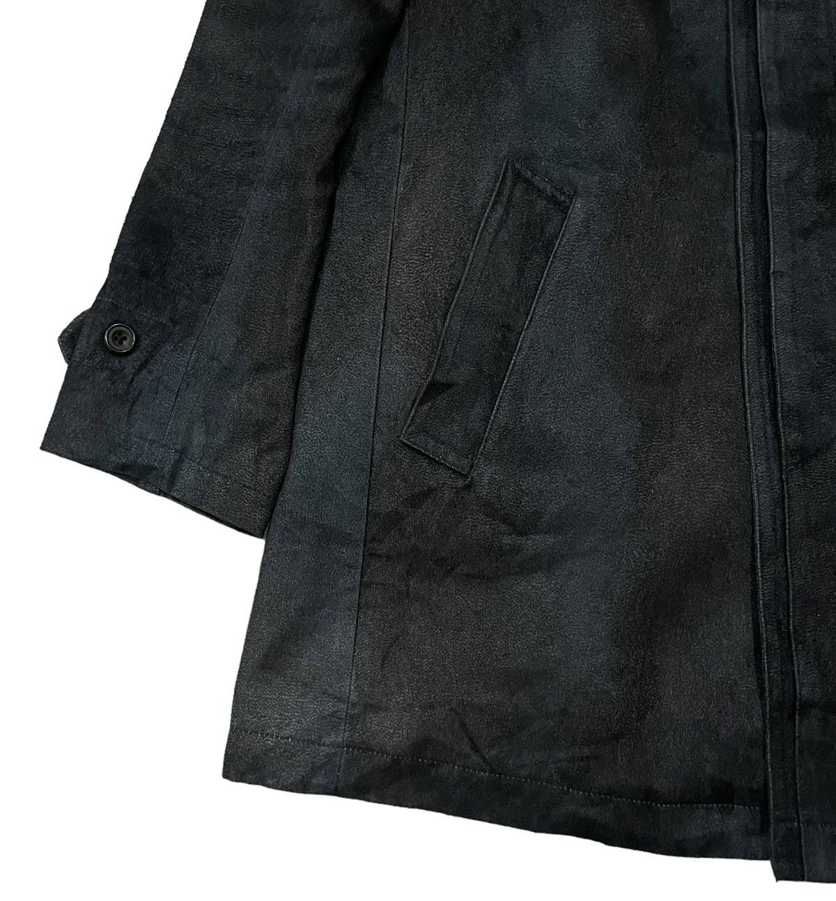 Tornado Mart Vintage Tornado Mart Japan Suede Waxed Long Jacket Size US M / EU 48-50 / 2 - 4 Thumbnail