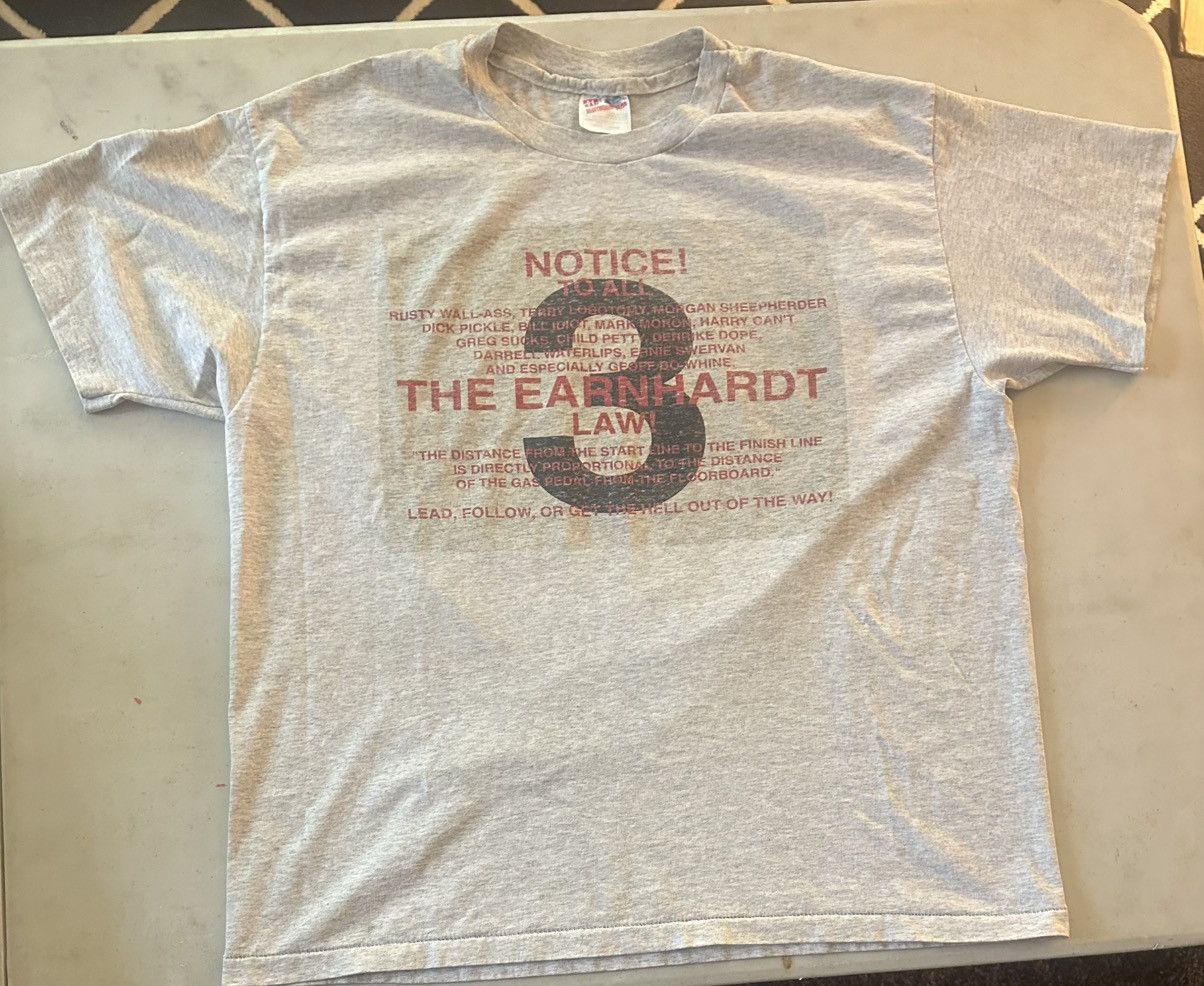 Hanes Dale Earnhardt’The Earnhardt Law’ shirt Size US XL / EU 56 / 4 - 1 Thumbnail