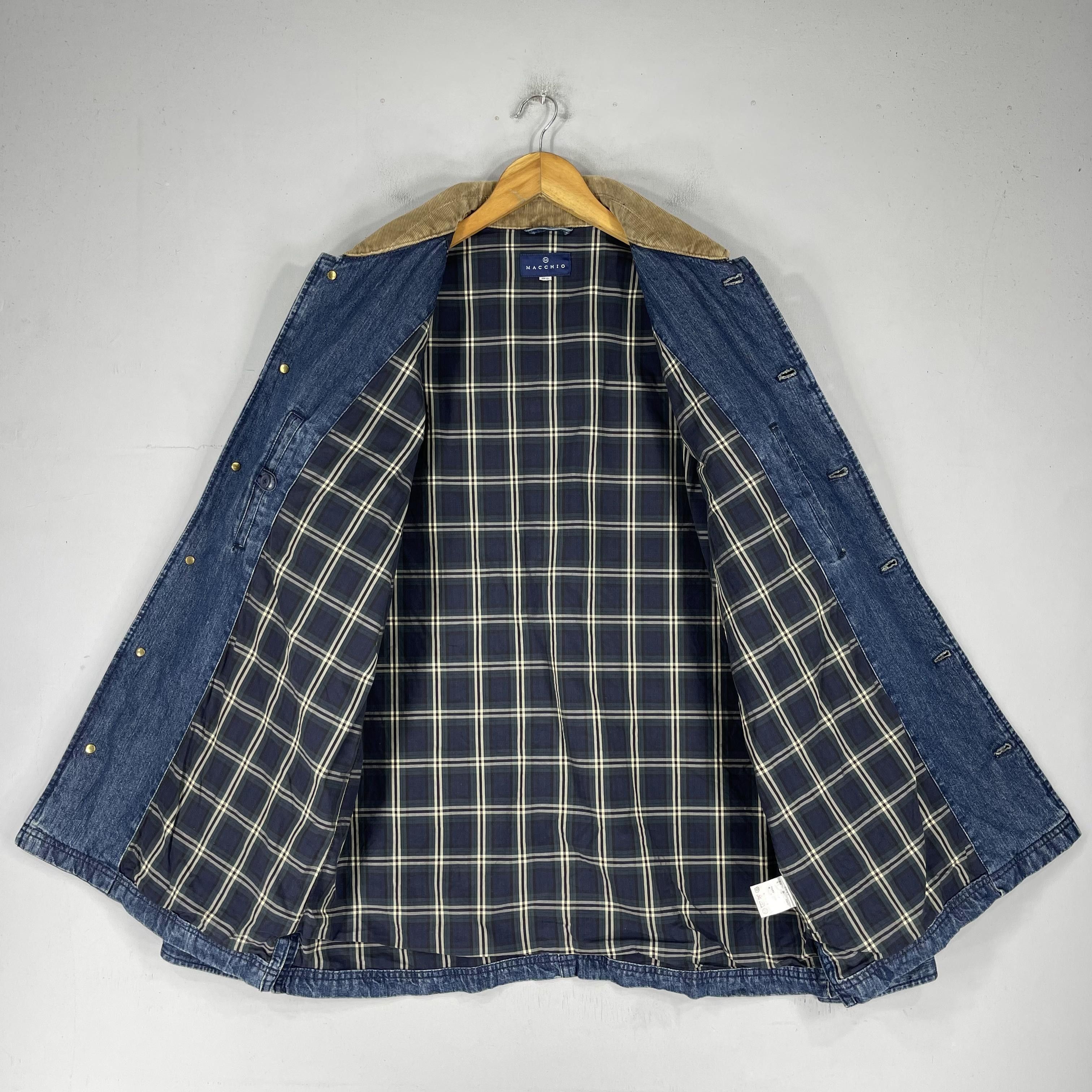 Japanese Brand Vintage Barn Field Workwear Denim Zipper Jacket Size US M / EU 48-50 / 2 - 5 Thumbnail