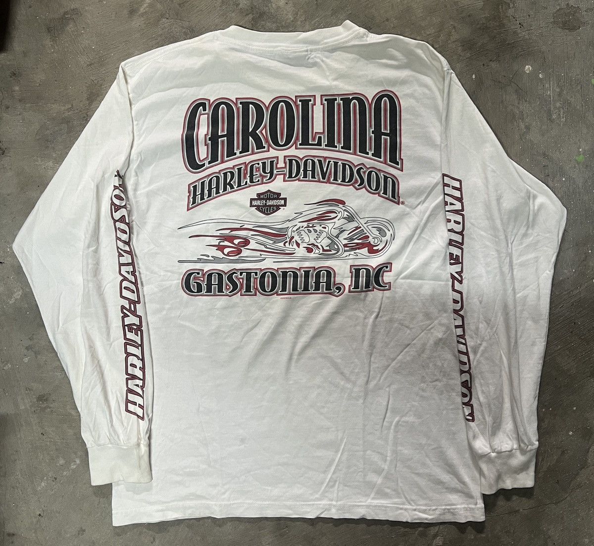 Harley Davidson Vintage Harley-Davidson Racing long Sleeves Size US L / EU 52-54 / 3 - 7 Thumbnail