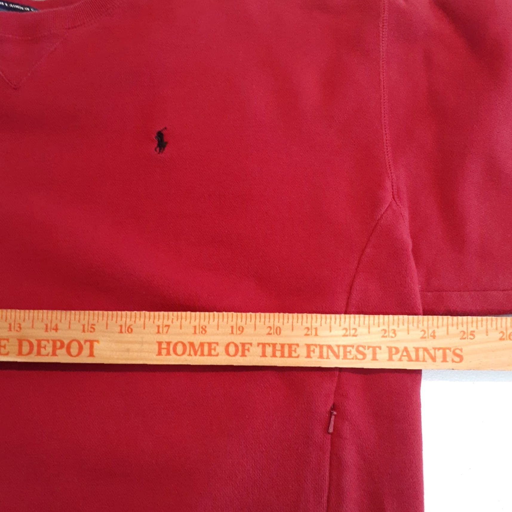 Ralph Lauren VINTAGE Ralph Lauren Golf Sweatshirt Pullover Mens L Red Zip Pockets Logo Casual Golf Size US L / EU 52-54 / 3 - 7 Thumbnail