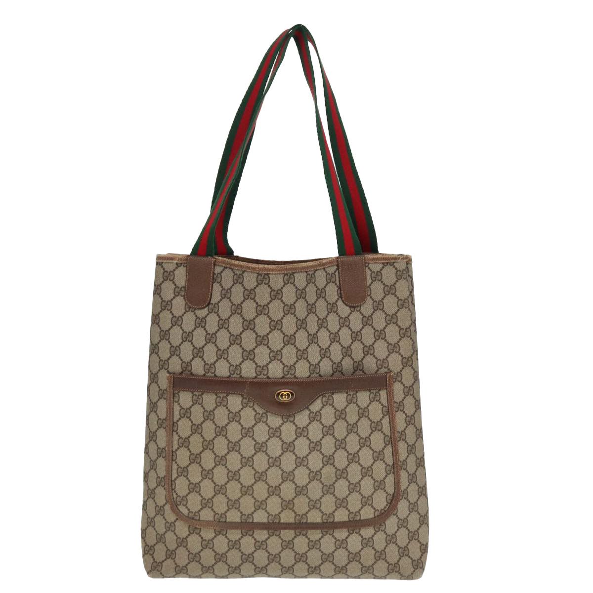 Gucci Gg Canvas Beige Synthetic Tote Bag (Pre-Owned) Size ONE SIZE - 1 Thumbnail