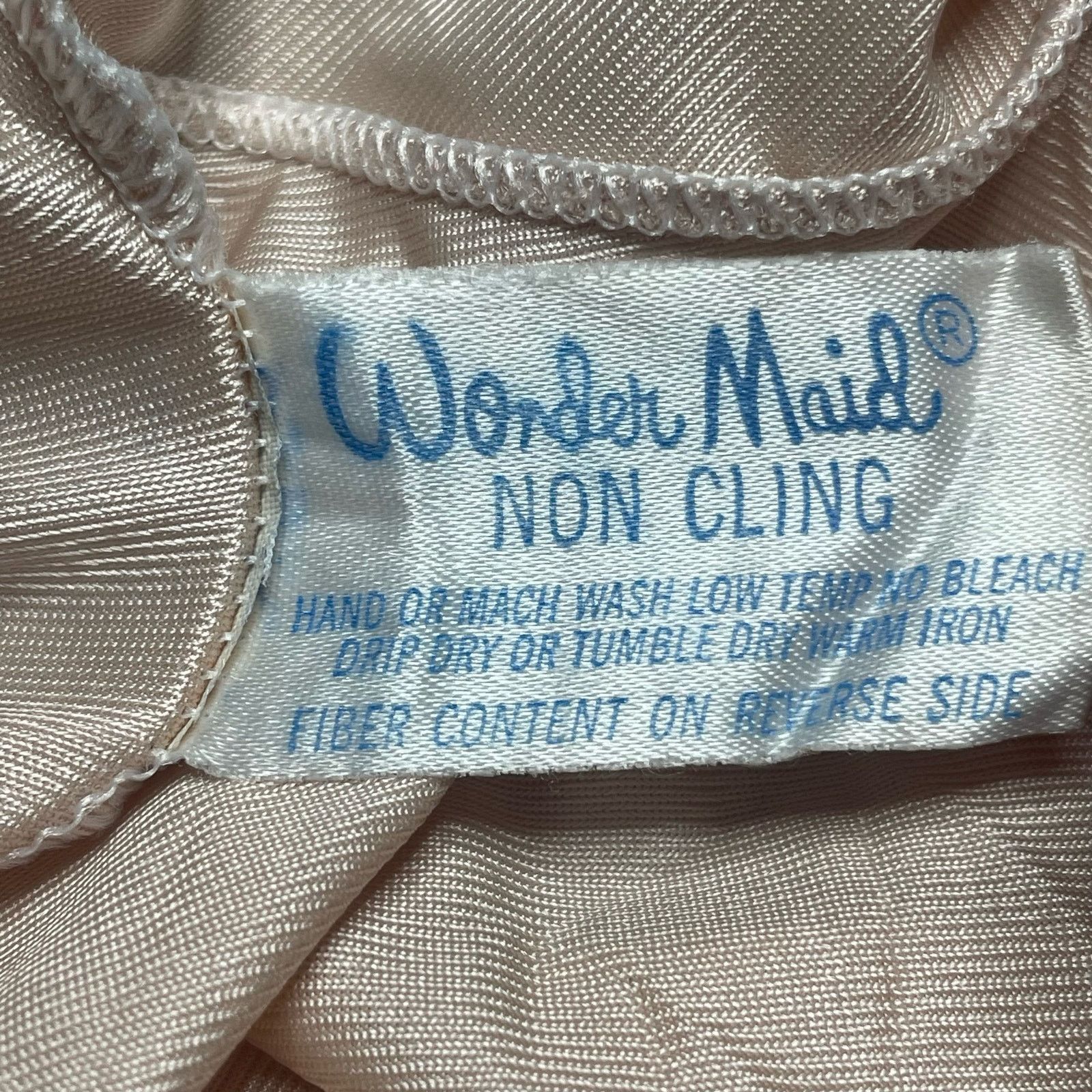 Vintage Vintage Wonder Maid Satin Dress Size M / US 6-8 / IT 42-44 - 3 Thumbnail