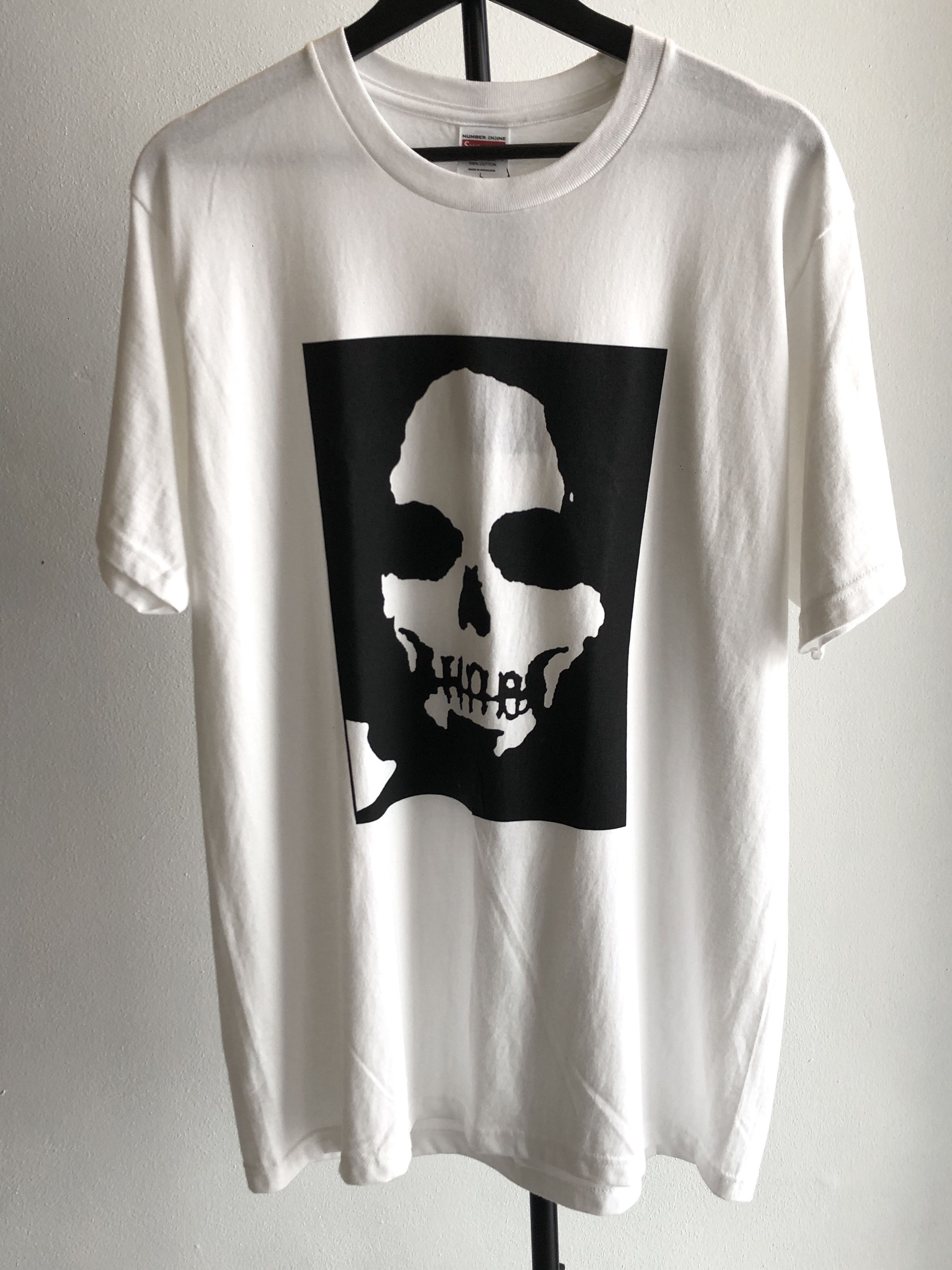 Number (N)ine × Supreme Supreme X Number (N)ine FW25 STFU Black