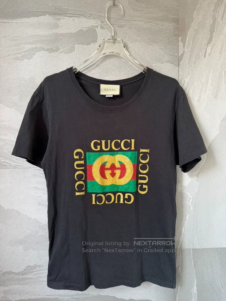 Other Gucci Square letter logo printed round-neck short-sleeved Size US S / EU 44-46 / 1 - 1 Thumbnail