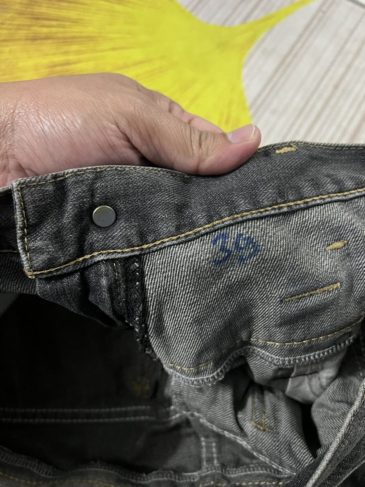 If Six Was Nine × Le Grande Bleu (L.G.B.) × Wrangler 💥Double Waist 💥Vintage Wrangler Faded Flare Jeans Rare Size US 31 - 19 Thumbnail