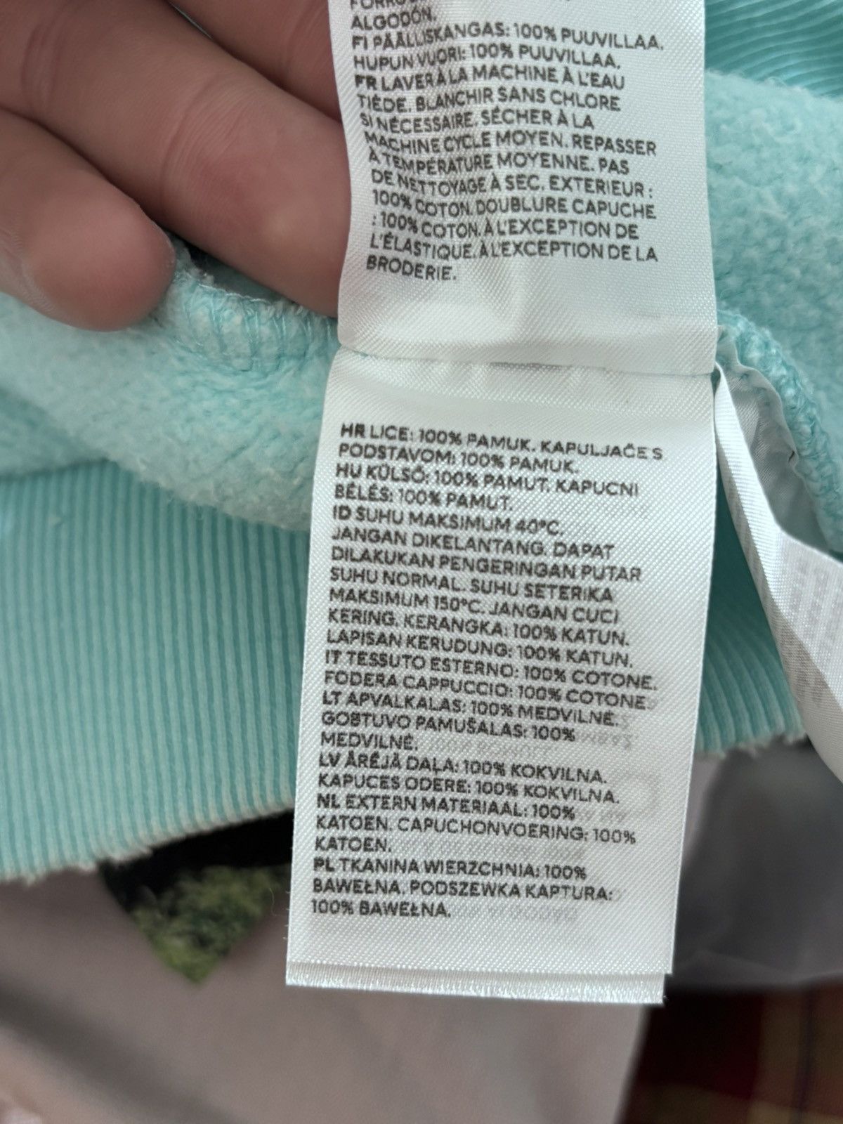 Who Decides War Who Decides War x H&M OVERSIZED FIT COTTON ZIP UP HOODIE Size US M / EU 48-50 / 2 - 10 Thumbnail