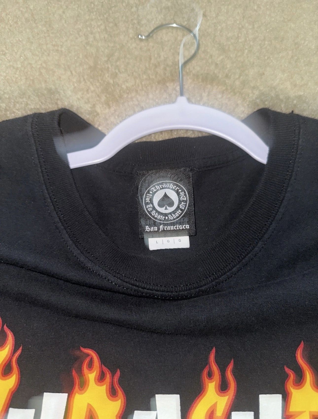 Thrasher Thrasher Flame T-shirt Size US L / EU 52-54 / 3 - 2 Thumbnail